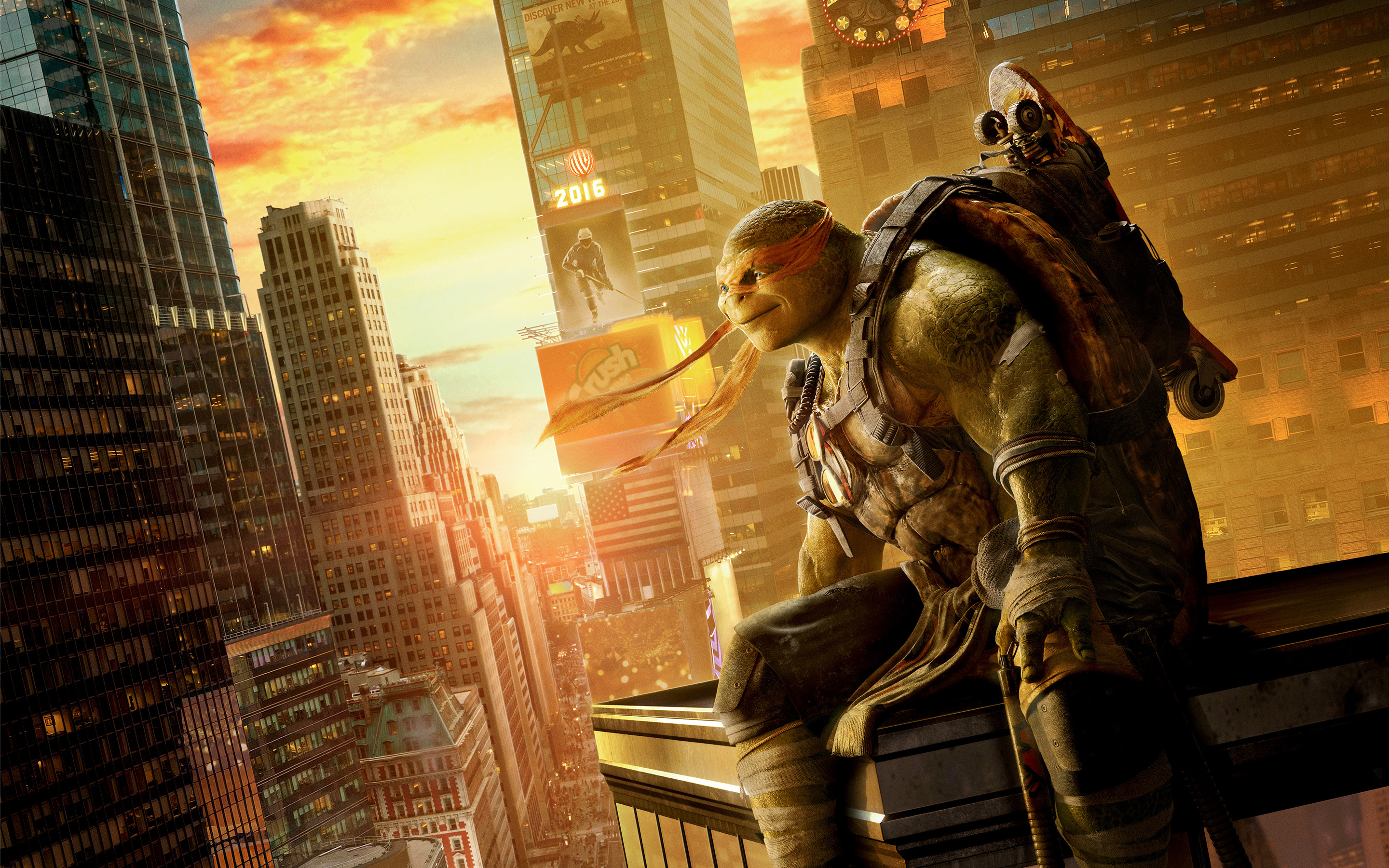 Michelangelo Teenage Mutant Ninja Turtles Out of the Shadows HD wallpaper