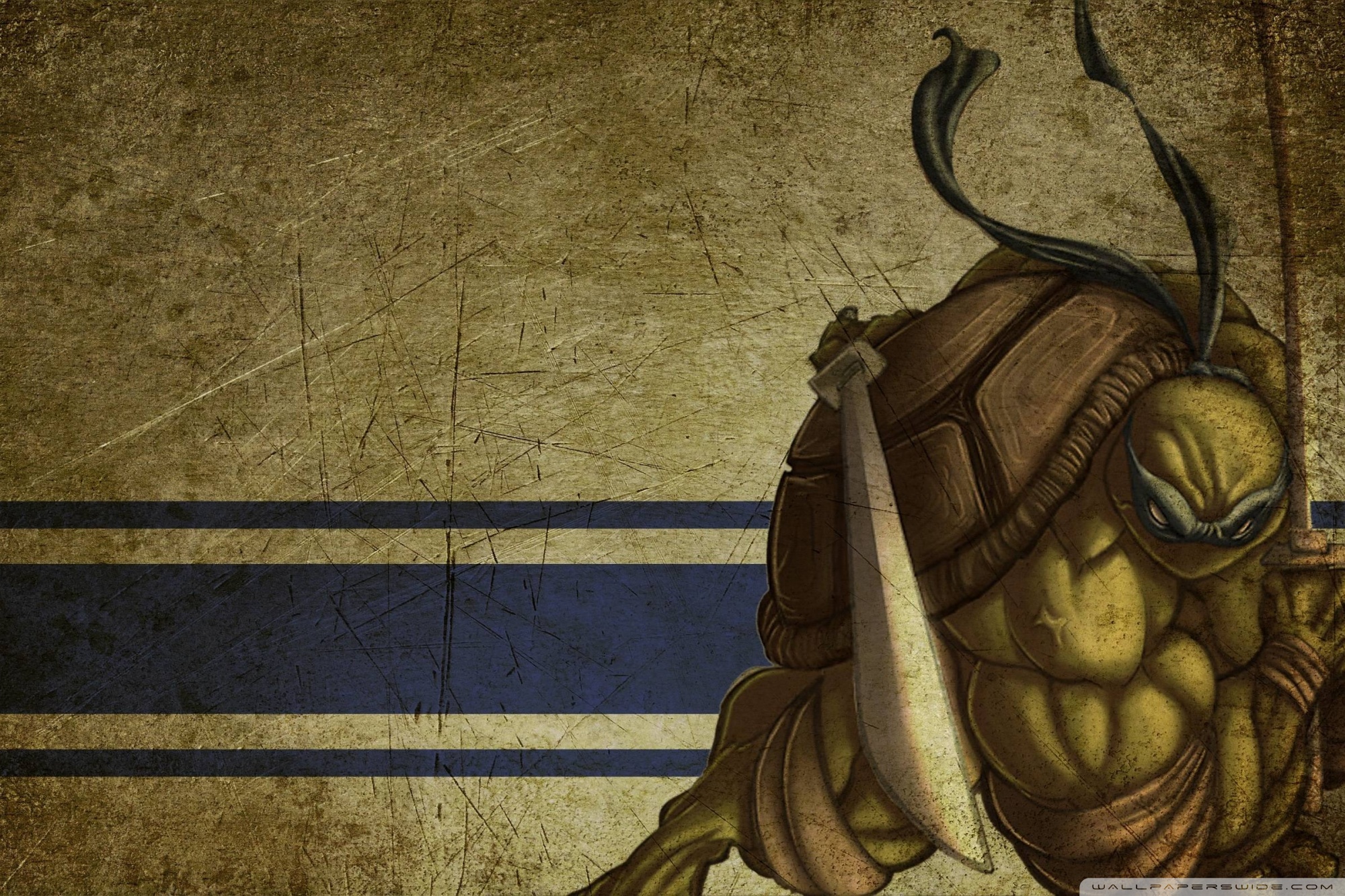 Leonardo Teenage Mutant Ninja Turtles Ultra HD Desktop Background Wallpaper for