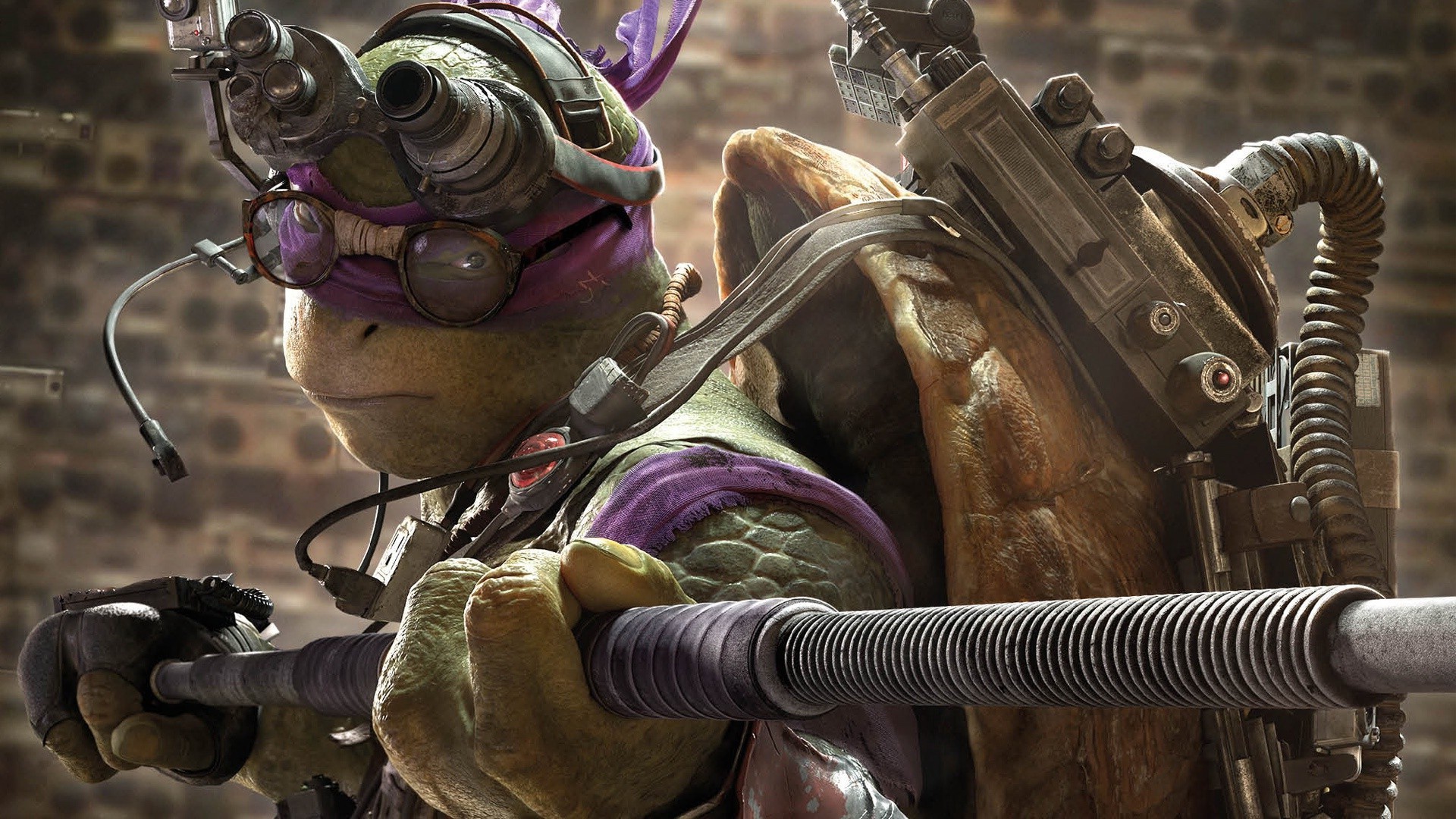 turtle, CGI, Teenage Mutant Ninja Turtles, Donatello Wallpaper HD / Desktop and Mobile Background
