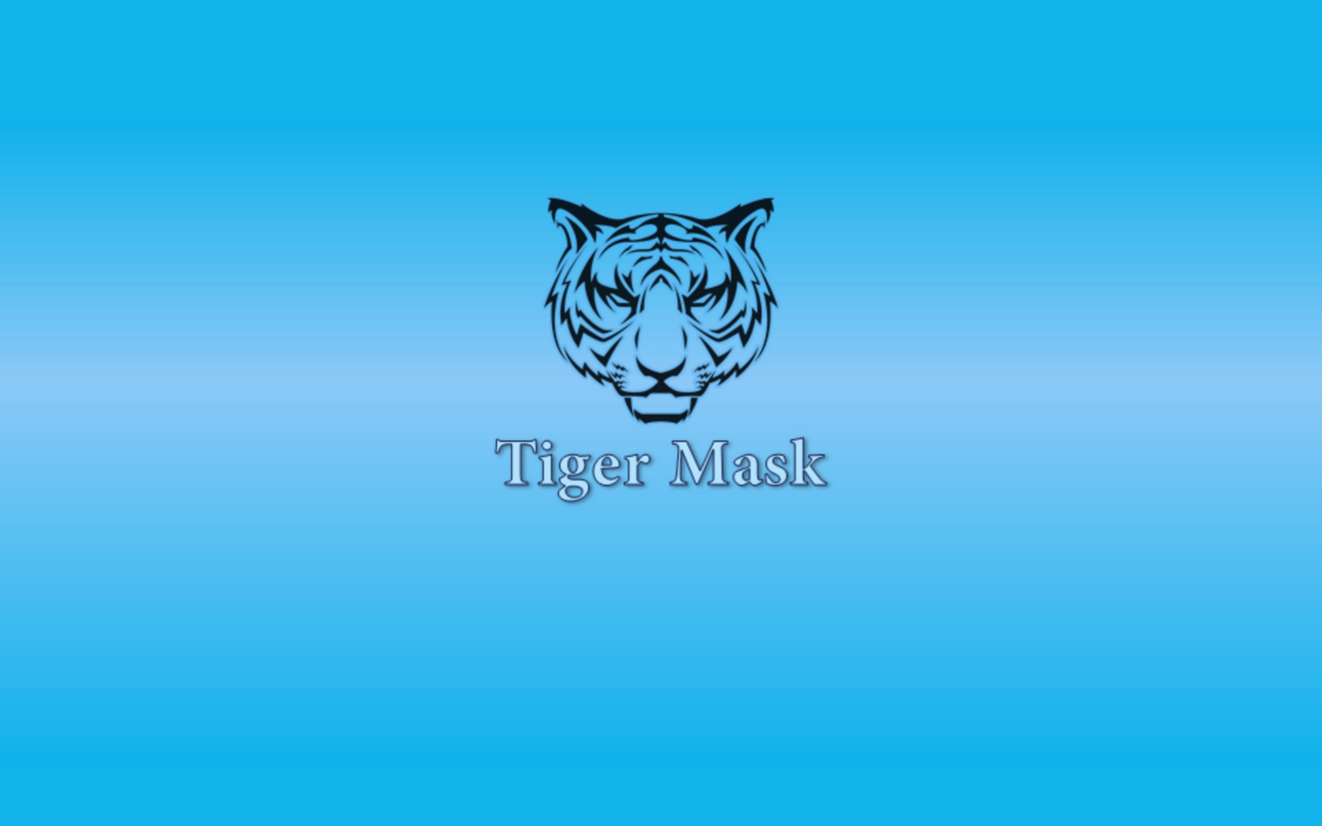 Tiger mask HD wallpaper for HD devices [1920 x 1200]