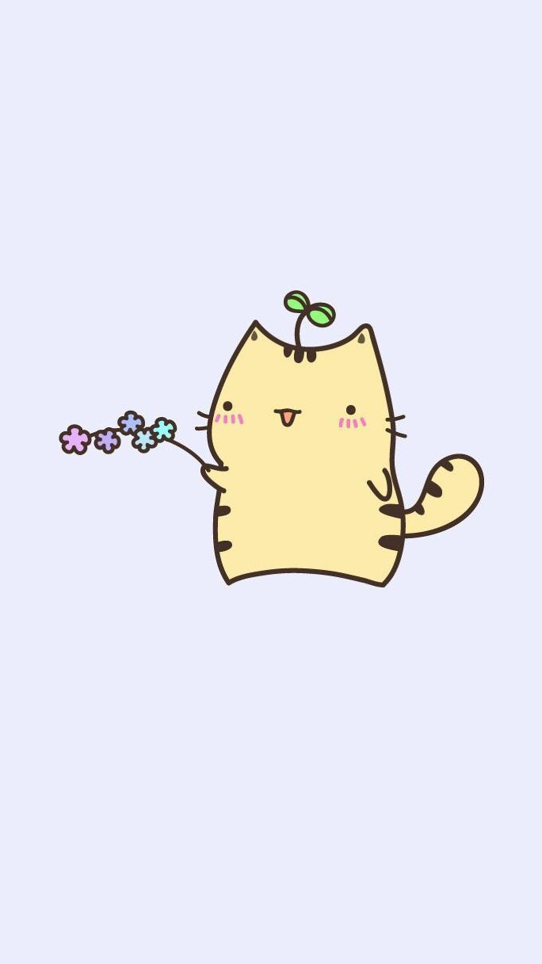 Cute Pusheen Background Free download