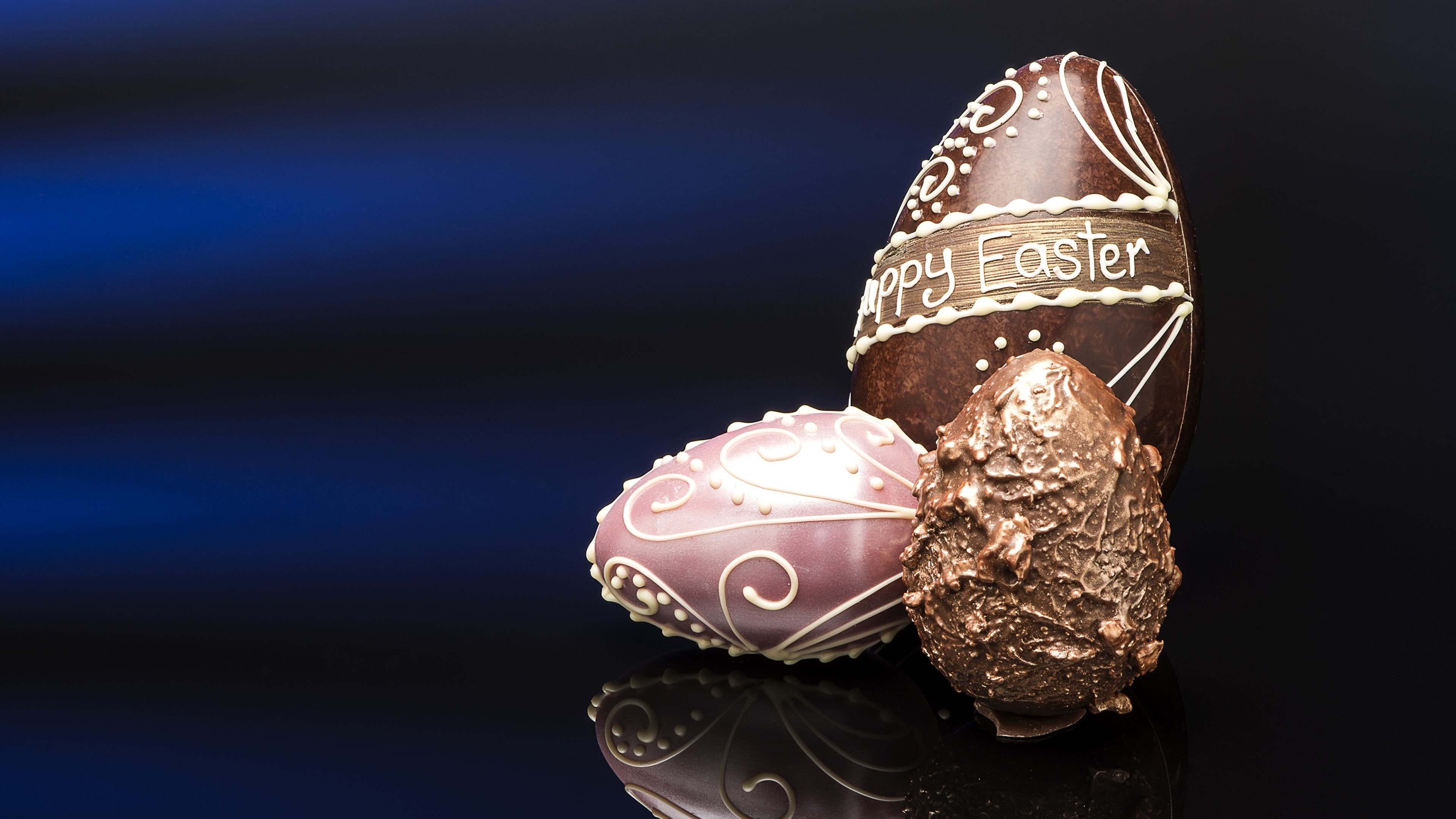 Wallpaper Easter egg Chocolate Food 3840x2160