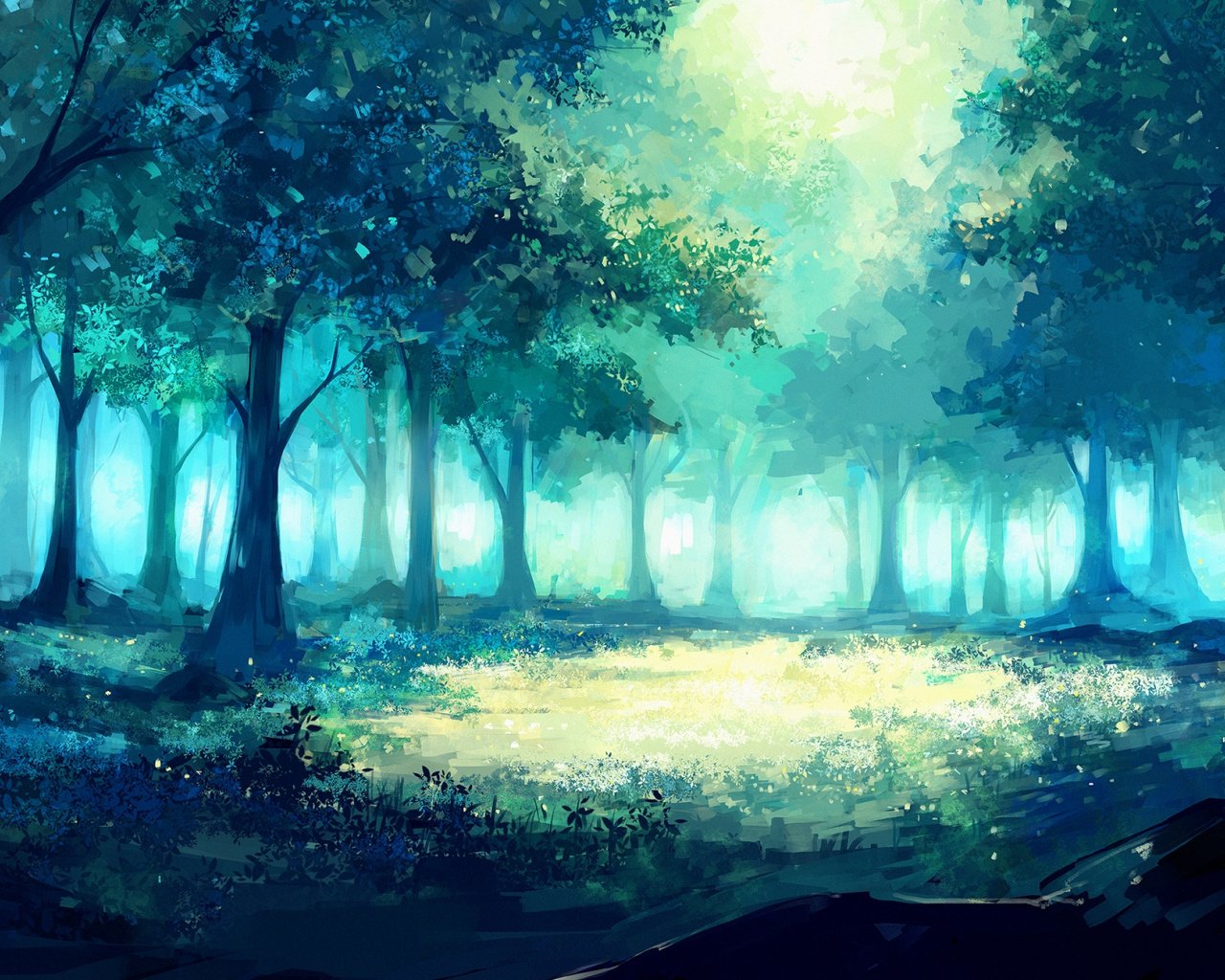 Anime Cool Forest Wallpapers - Wallpaper Cave