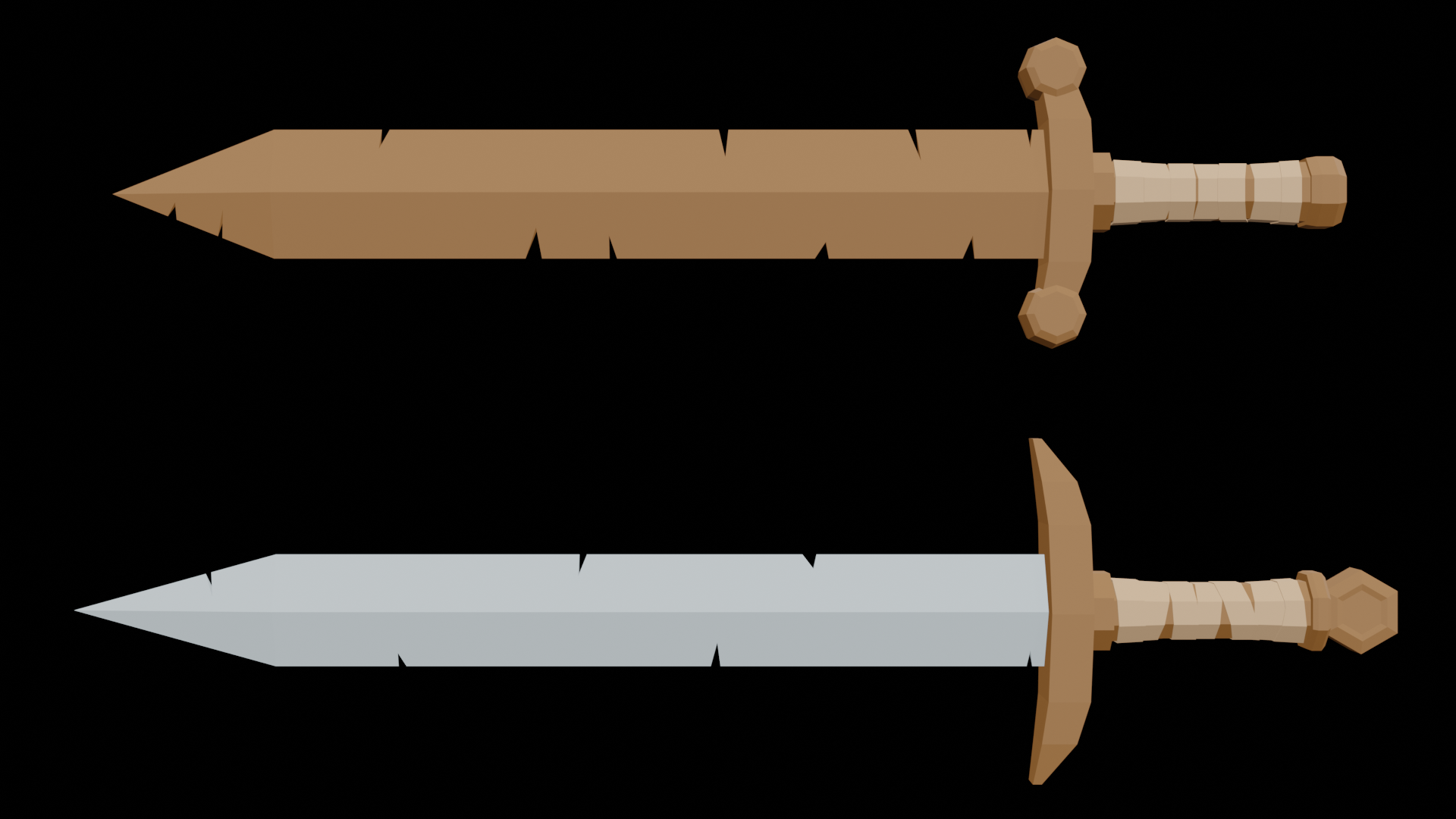 Feedback on Sword 3D models Design Support