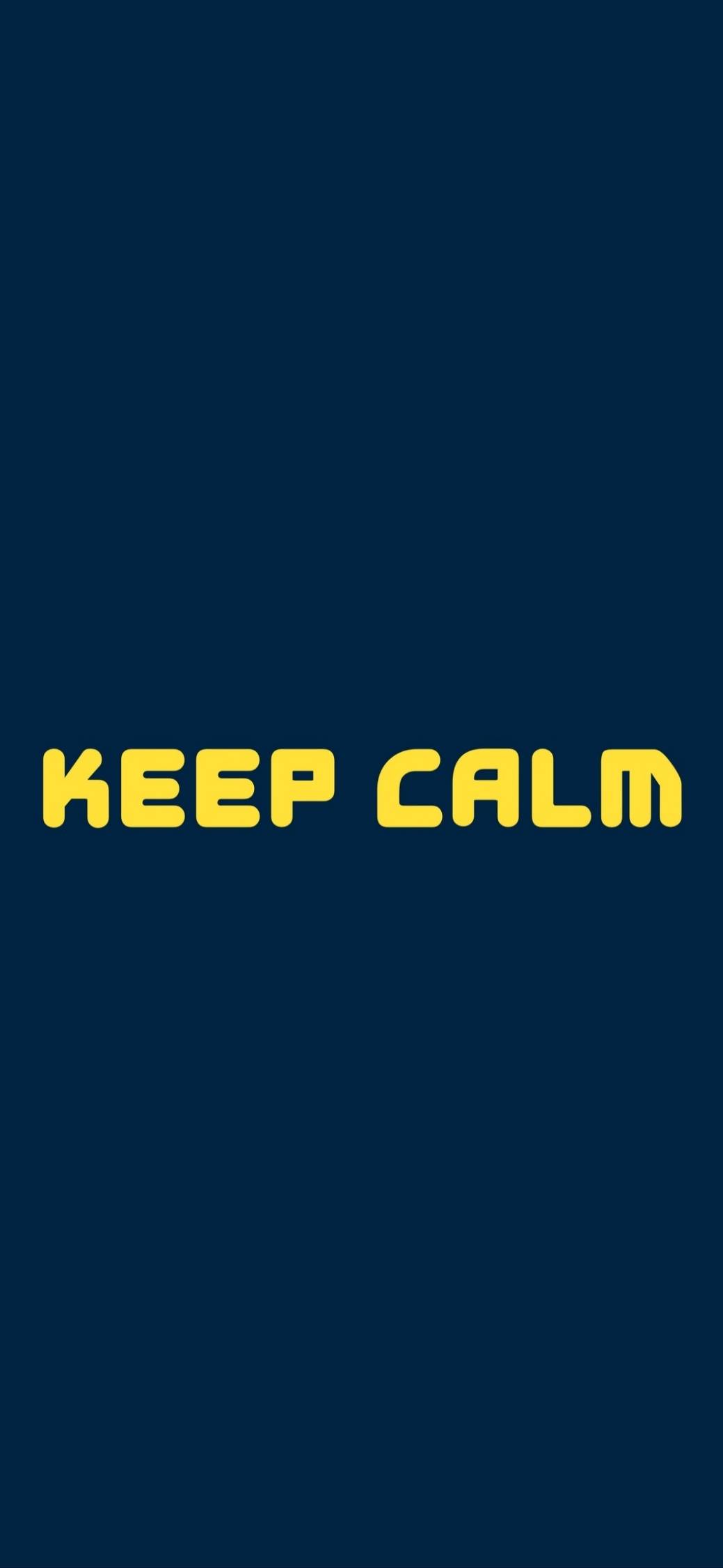 Keep Calm Wallpaper