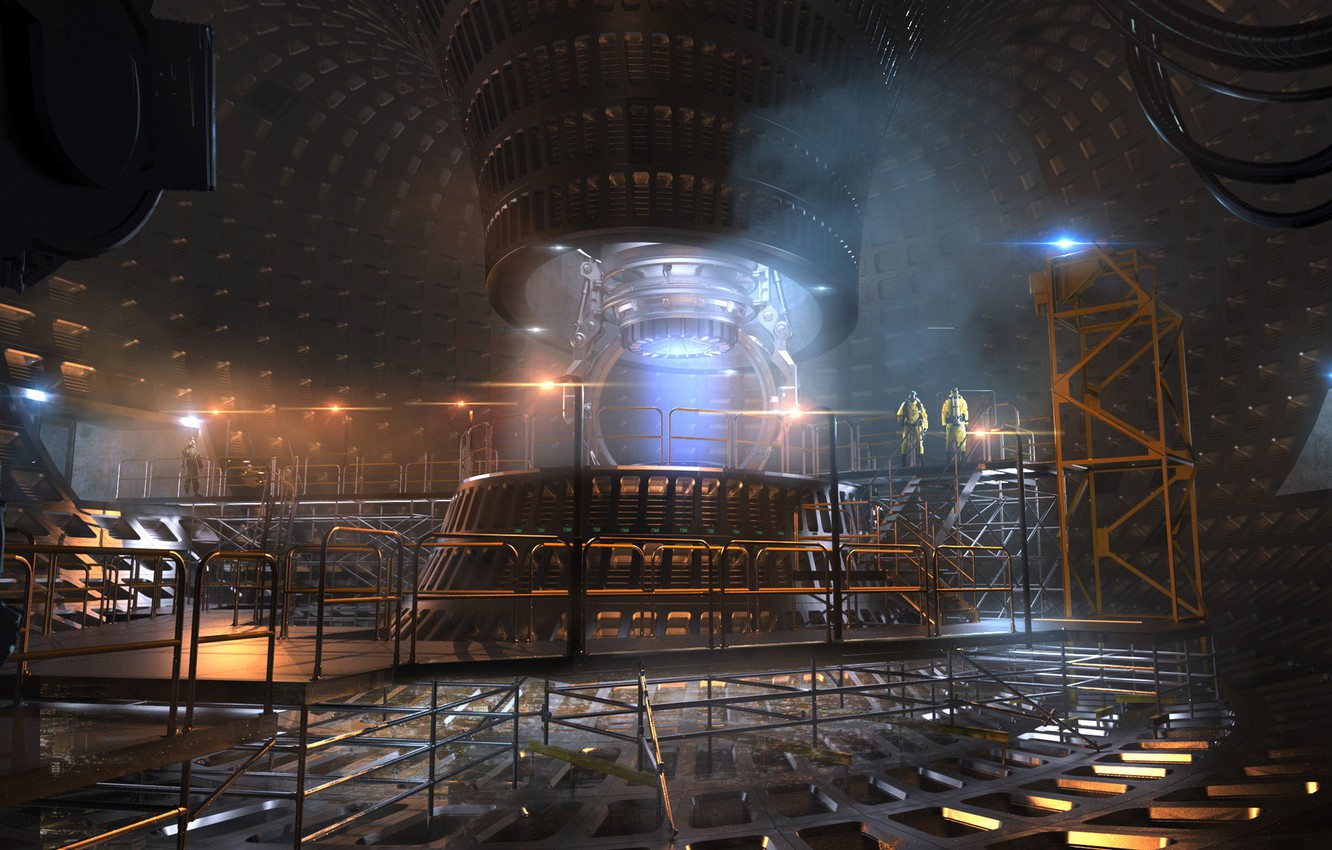 Wallpaper the reactor, Displacement Chamber, Int Cyberdyne Lab Time image for desktop, section фантастика