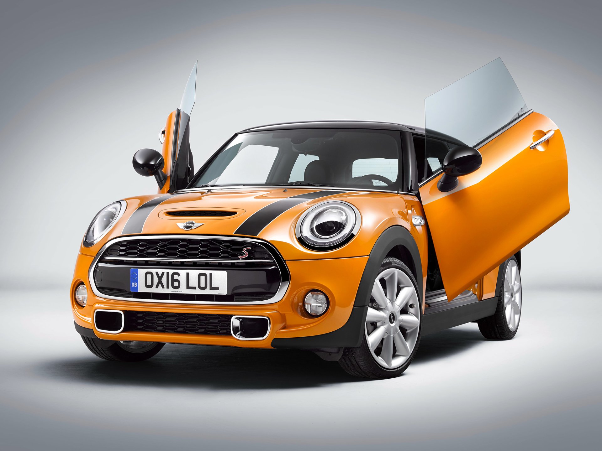 Mini Cooper S Scissor Doors HD Wallpaper and Background Image