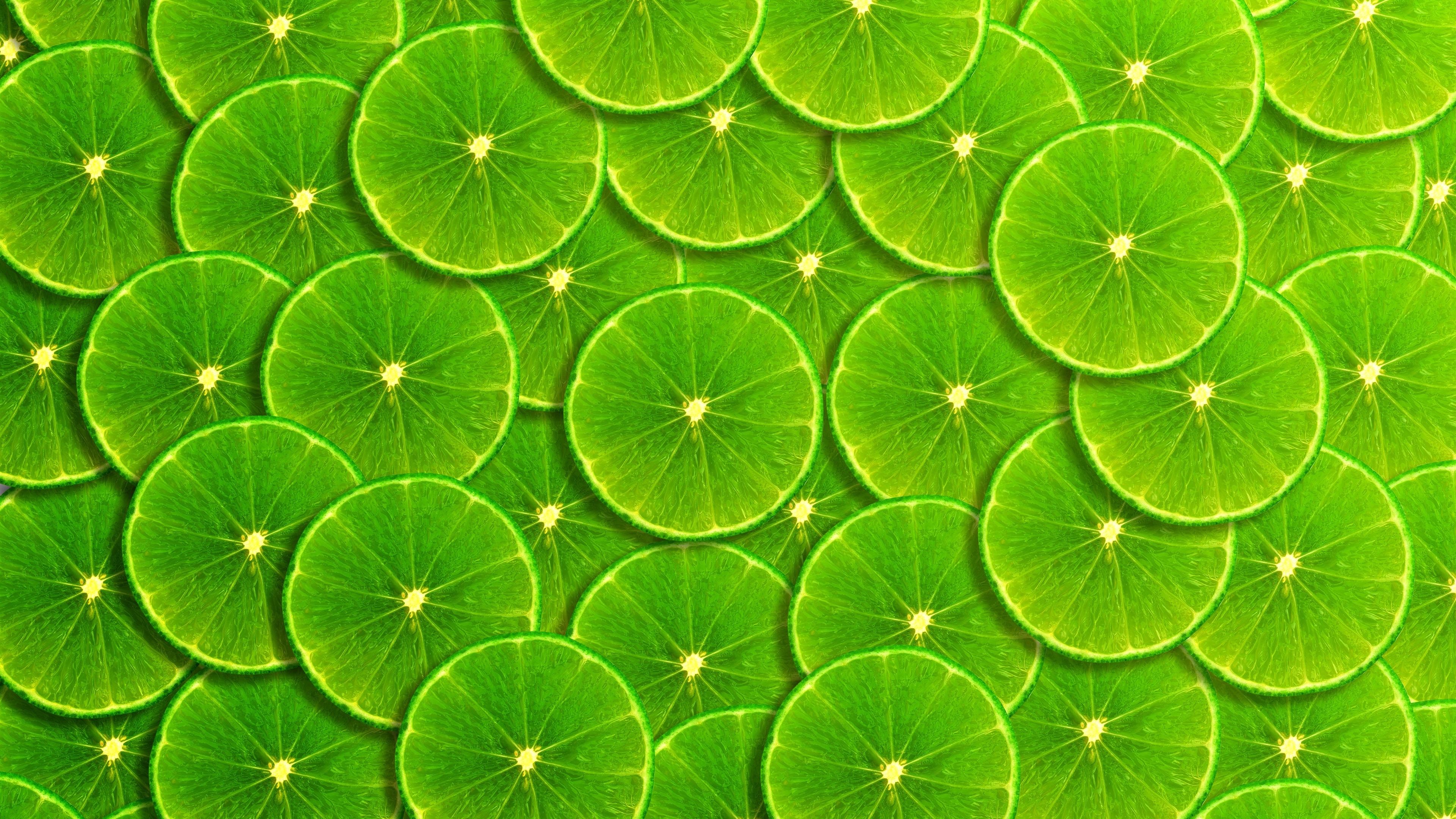 Green Lemon Slices Background 1125x2436 IPhone 11 Pro XS X Wallpaper, Background, Picture, Image
