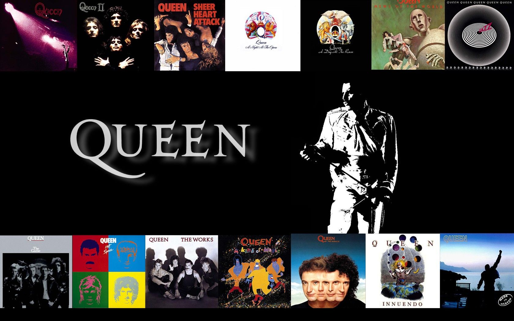 Queen wallpaper. Queen alben, Freddie mercury, Cover design