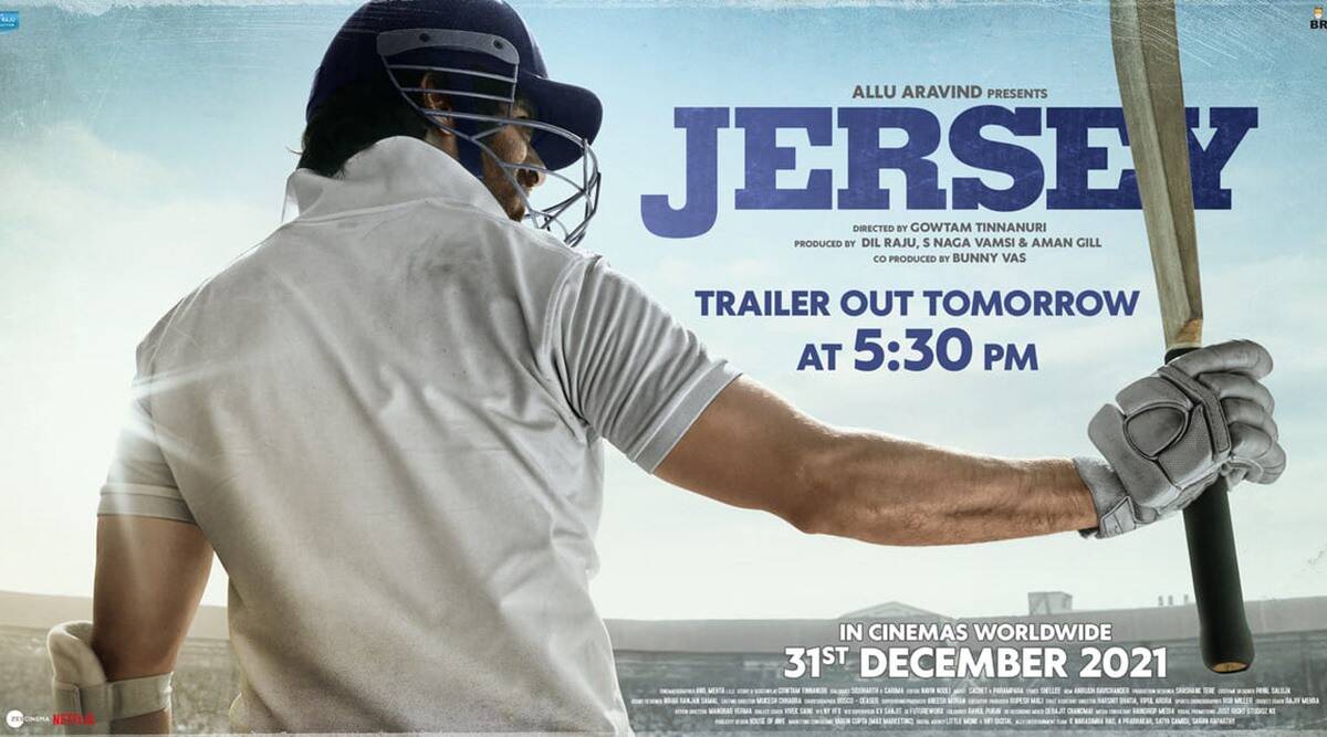 Shahid Kapoor shares Jersey's trailer release date: 'We have waited to share this emotion with you for 2 years'. Entertainment News, The Indian Express