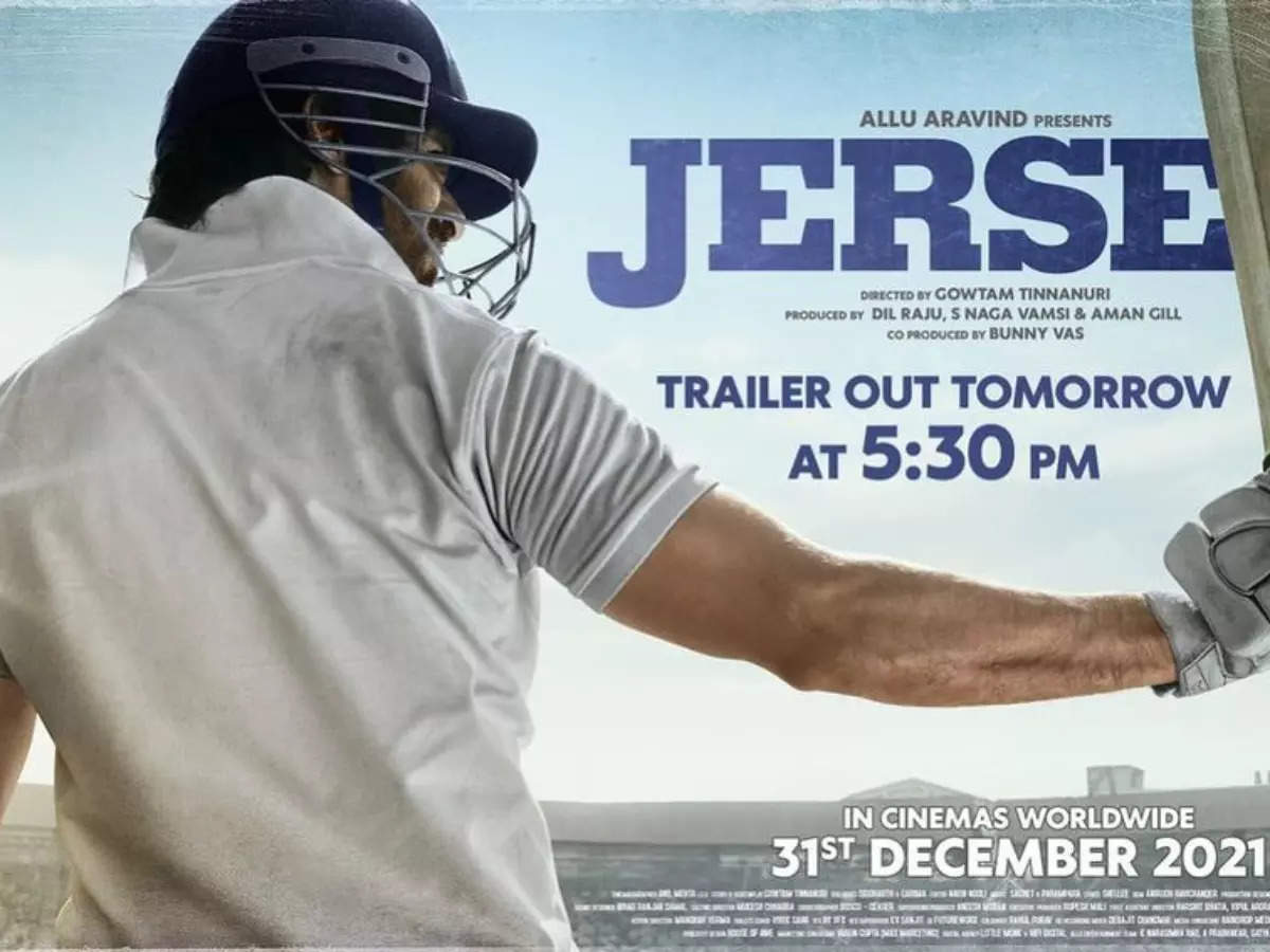 Shahid Kapoor 's 'Jersey' Trailer: Shahid Kapoor announces the trailer release date; says 'waited to share this emotion with you for 2 years'