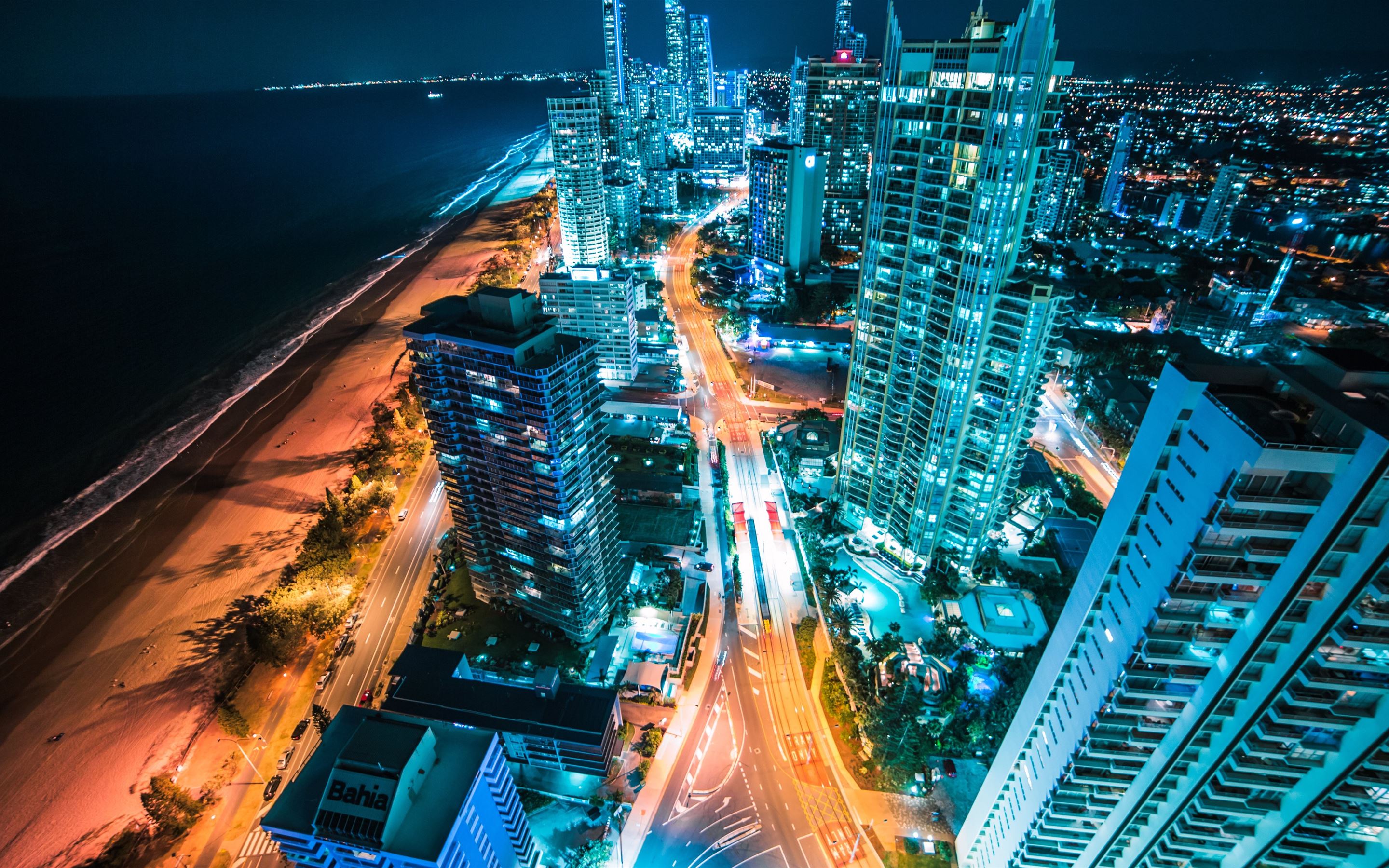 Gold Coast Australia iMac Wallpaper Download