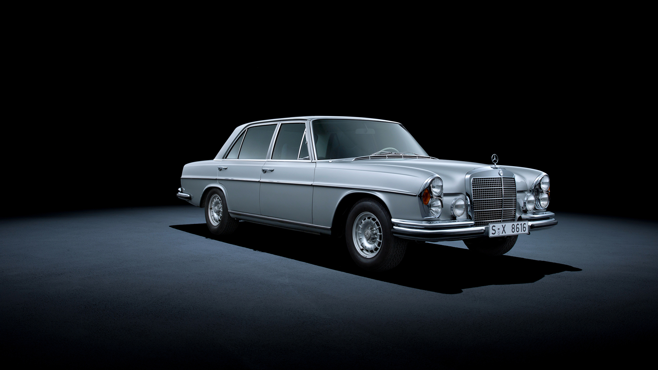 Picture Mercedes Benz 1970 72 280 SEL 3.5 Vintage Cars 2560x1440