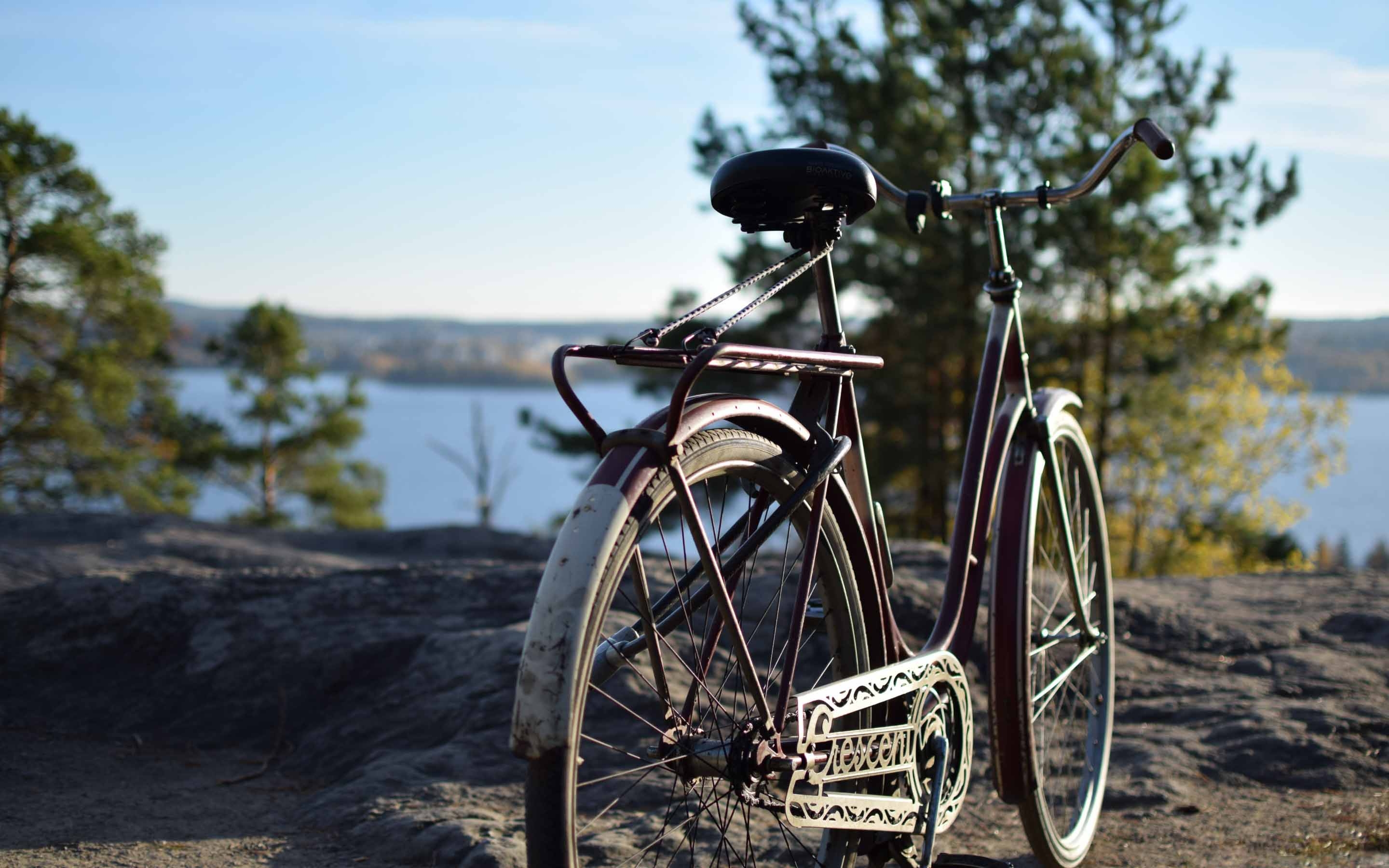 Old Bike MacBook Air Wallpaper Download