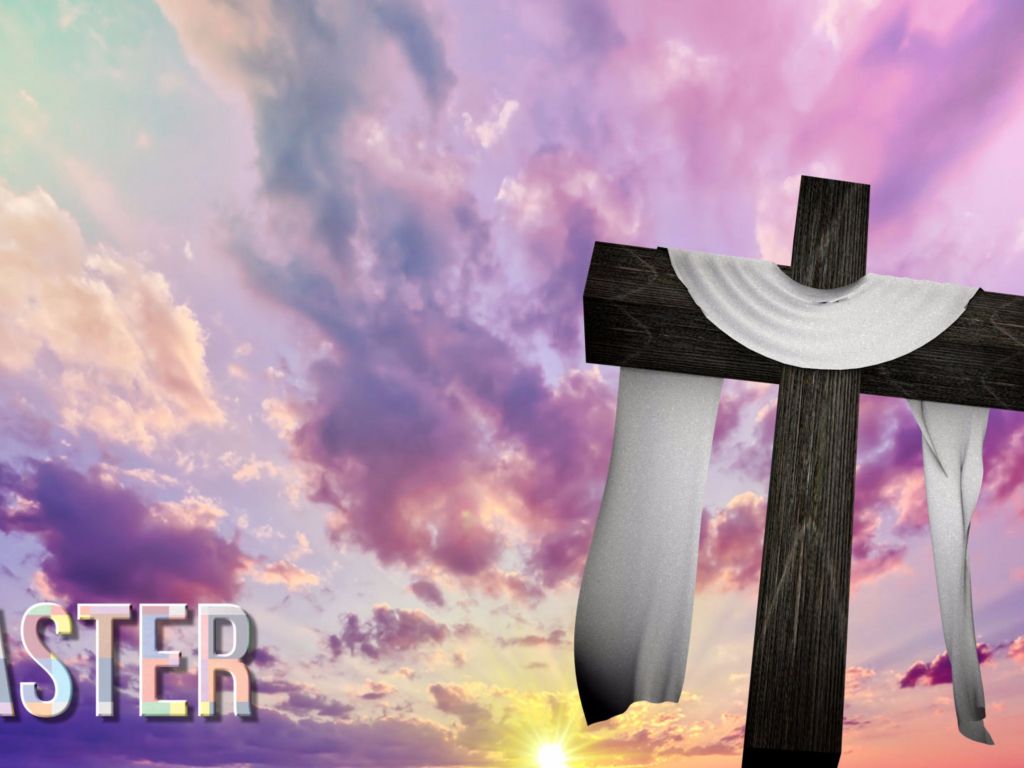 Religion Happy Easter wallpaper in 1024x768 resolution