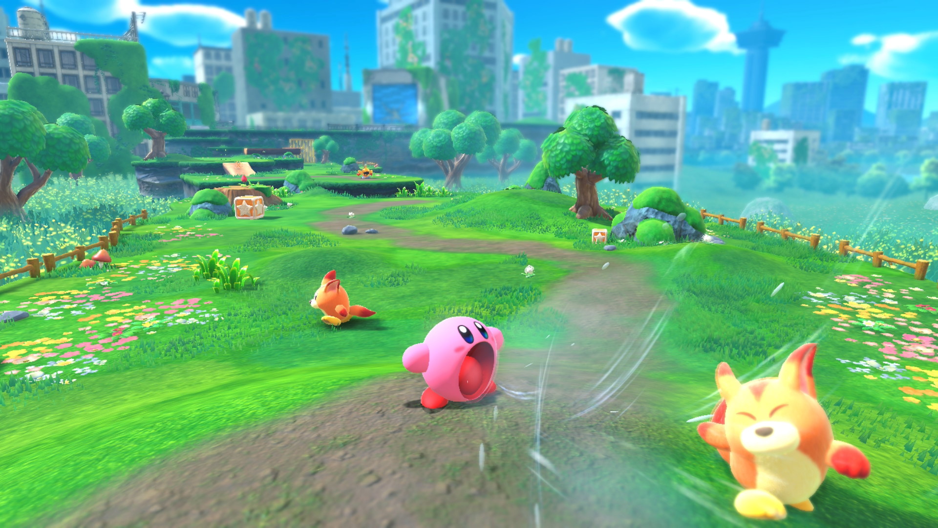 Kirby and the Forgotten Land file size revealed and it's just a little guy