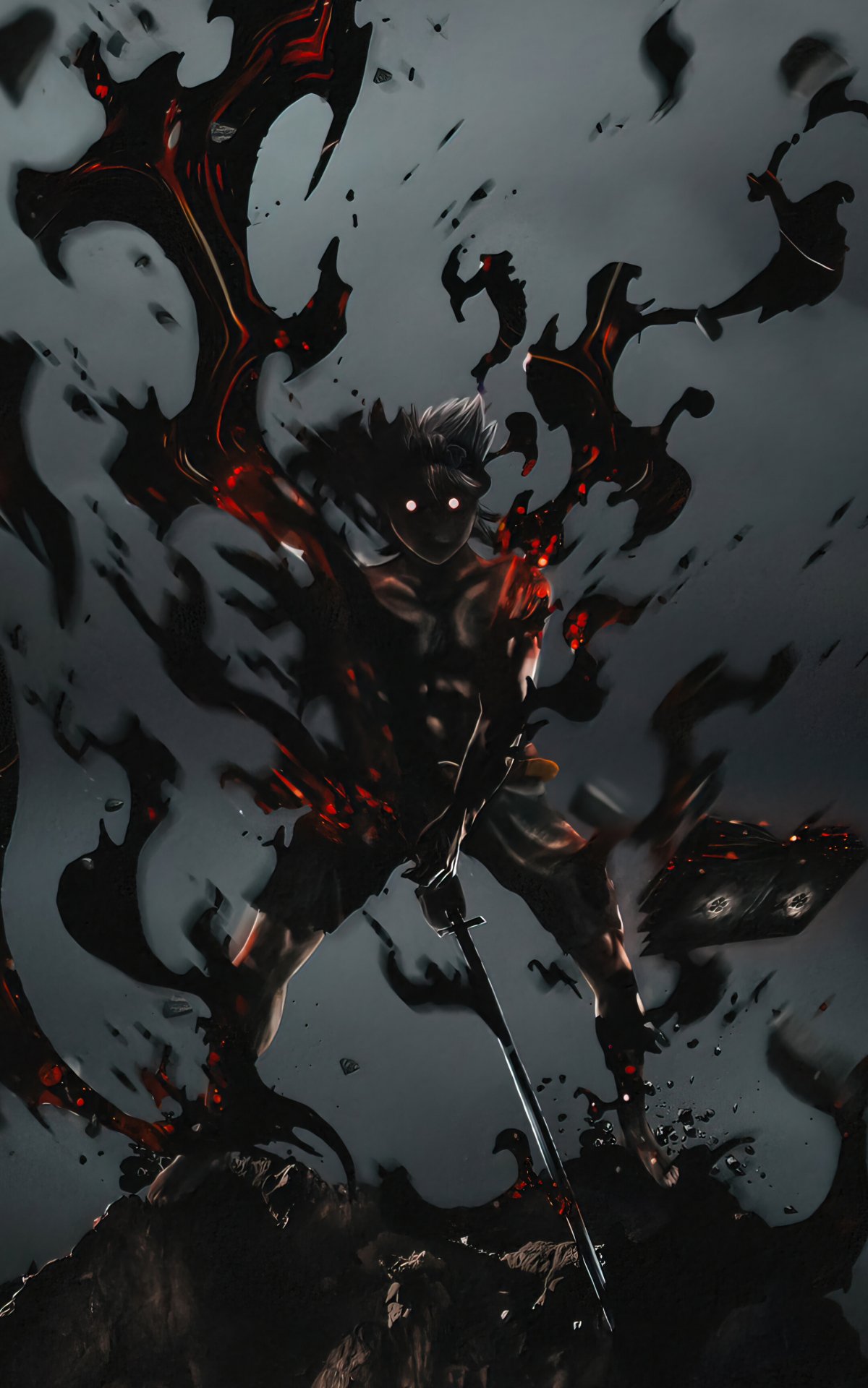 640x960 Resolution Asta and Liebe HD Black Clover iPhone 4, iPhone