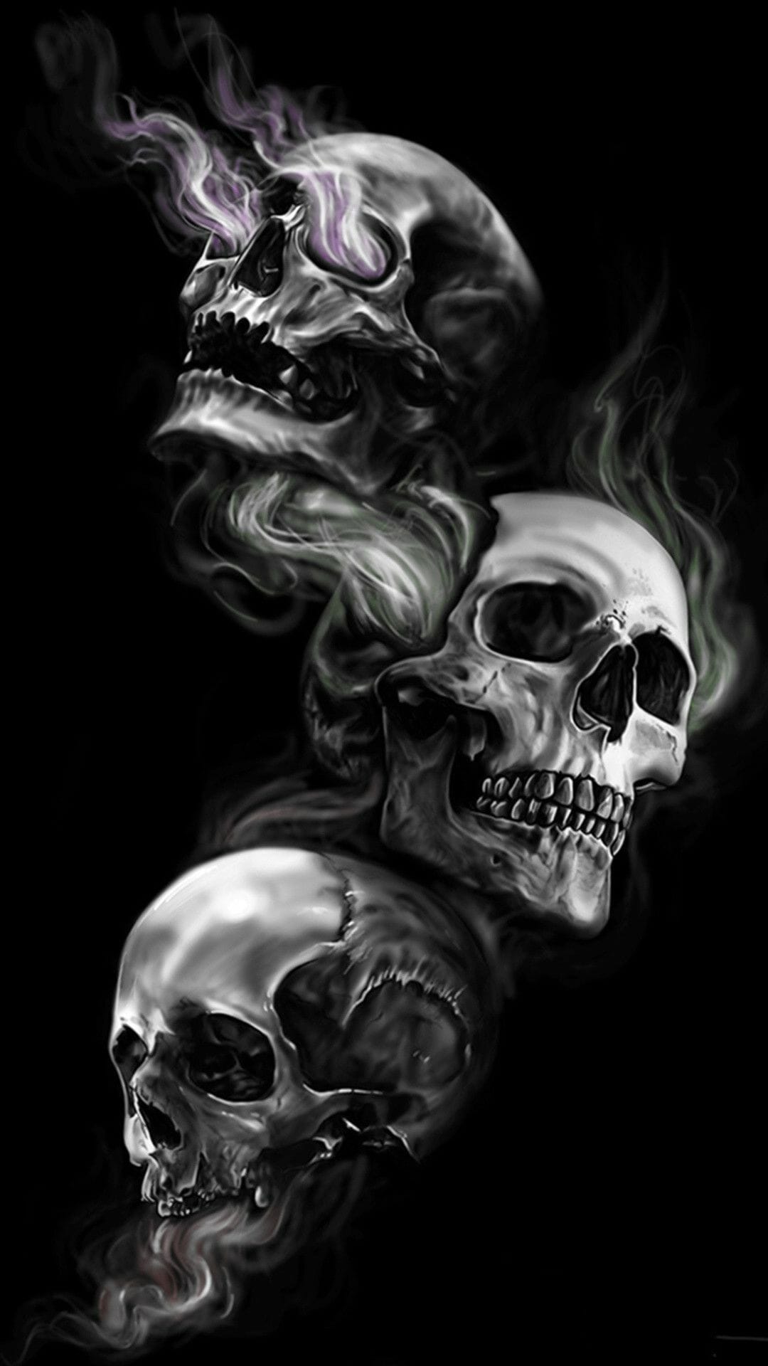 Skull Wallpaper Image (30 + Background Picture) / iPhone HD Wallpaper Background Download (png / jpg)