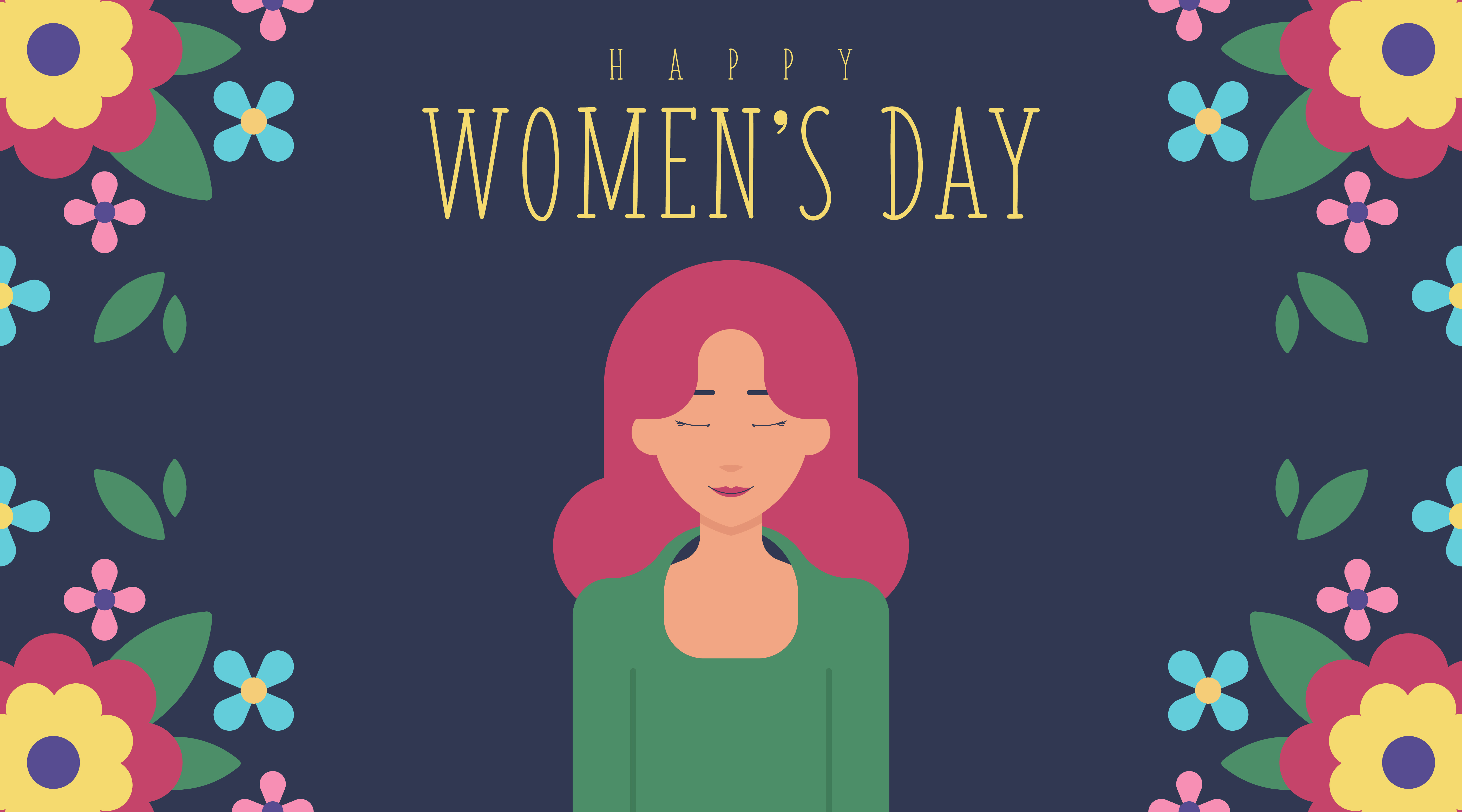 Womens Day 4k Ultra HD Wallpaper, Flower, Happy Womens Day HD Wallpaper