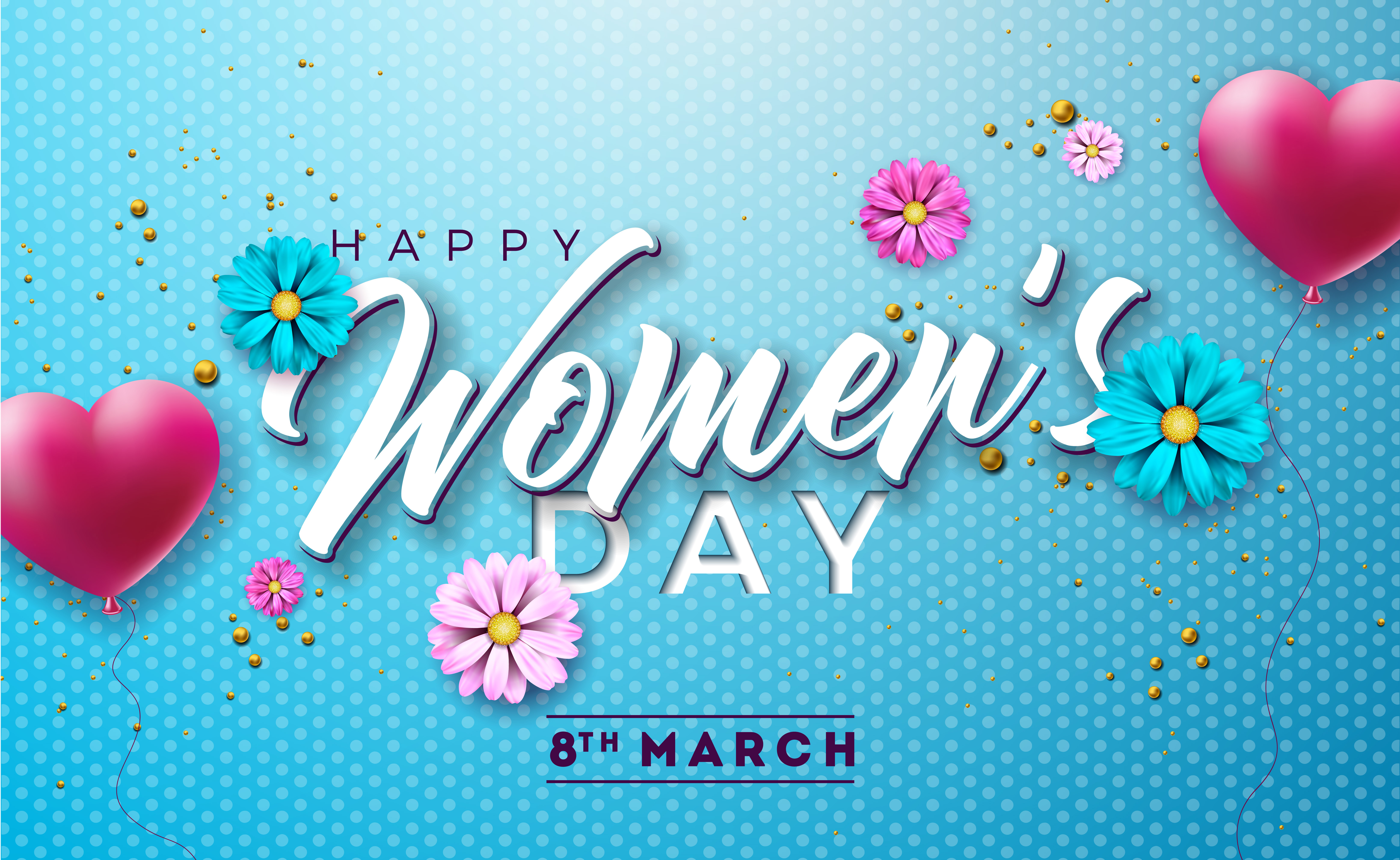 Women's Day 4k Ultra HD Wallpaper