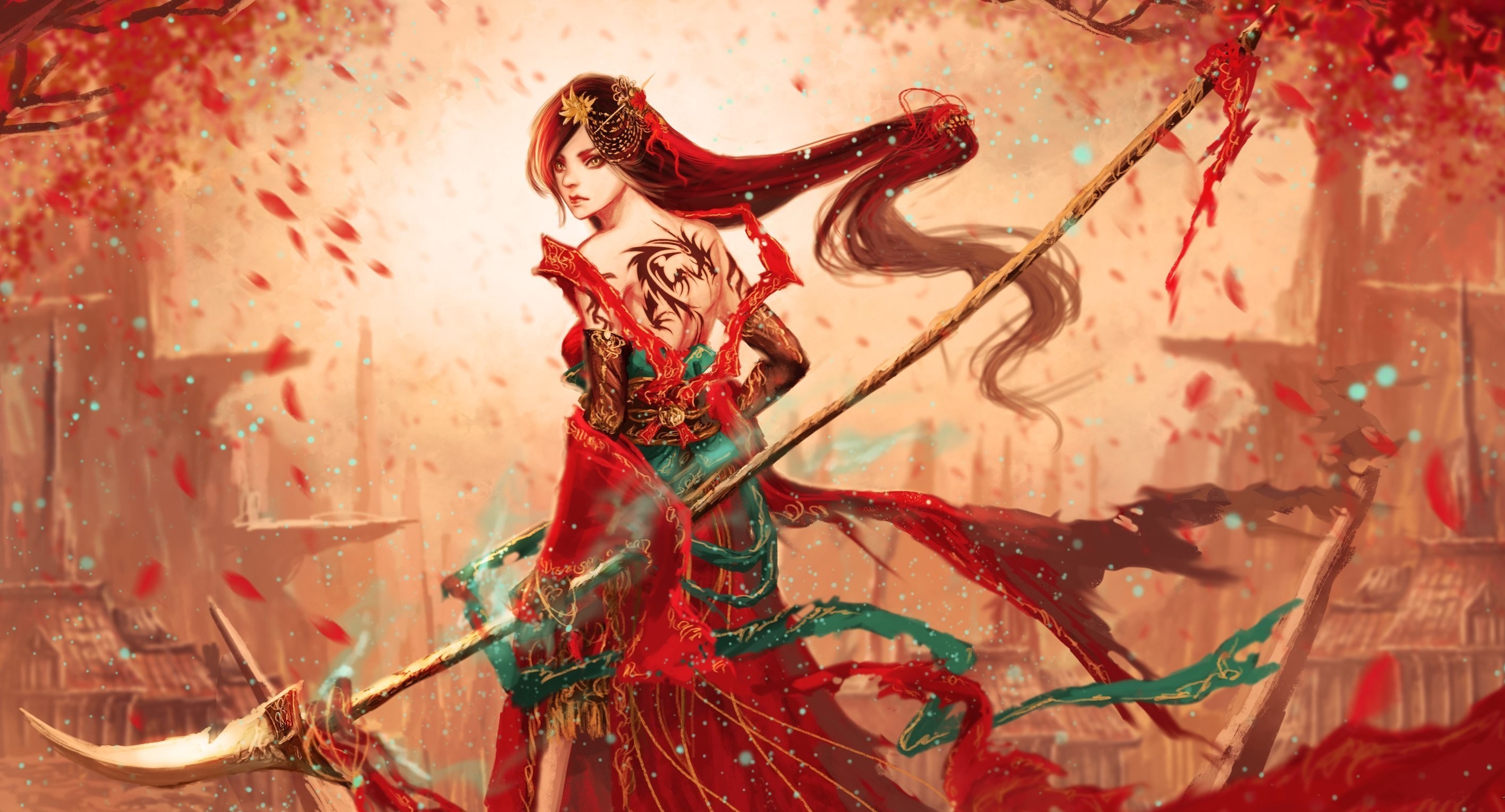 Women, Warrior, Fantasy Art, Artwork Wallpaper Warrior Fantasy Wallpaper & Background Download