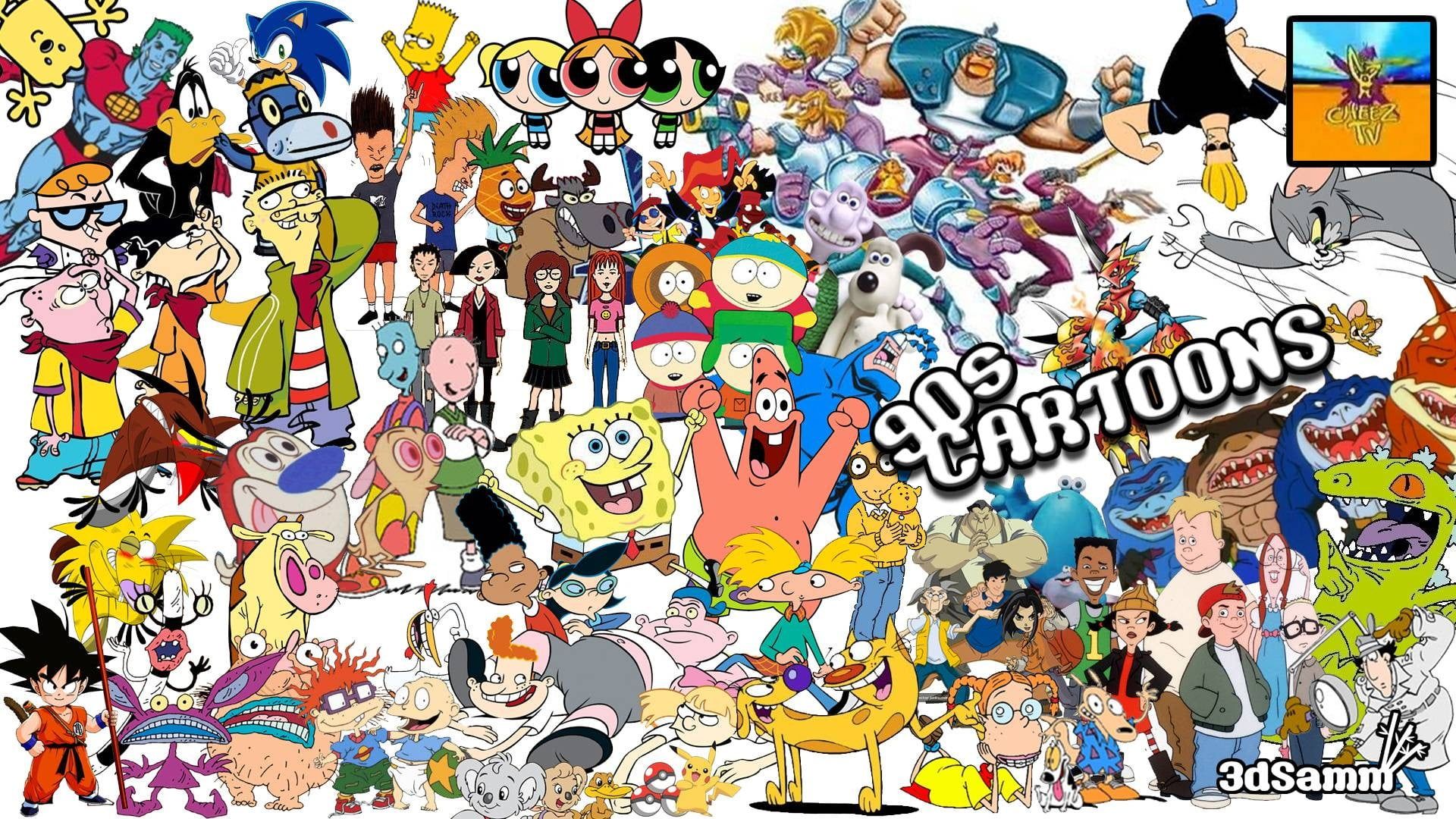 Cartoon TV Wallpaper