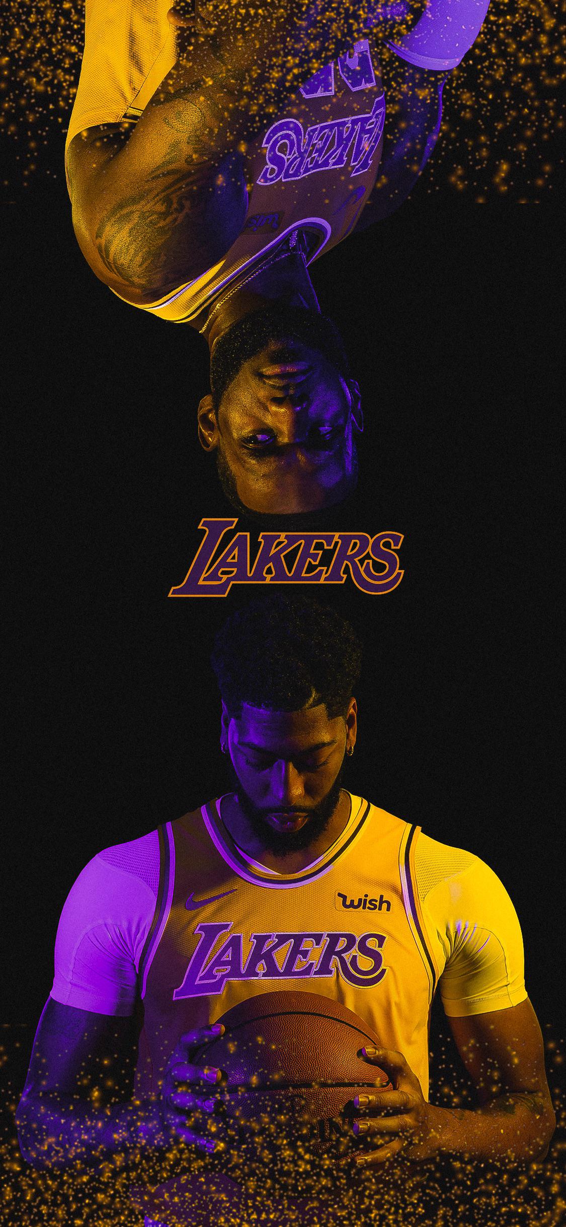 AD and LeBron wallpaper I made