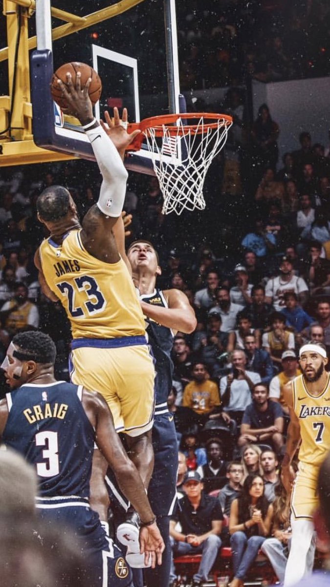Dunk Lebron James Wallpaper Lakers