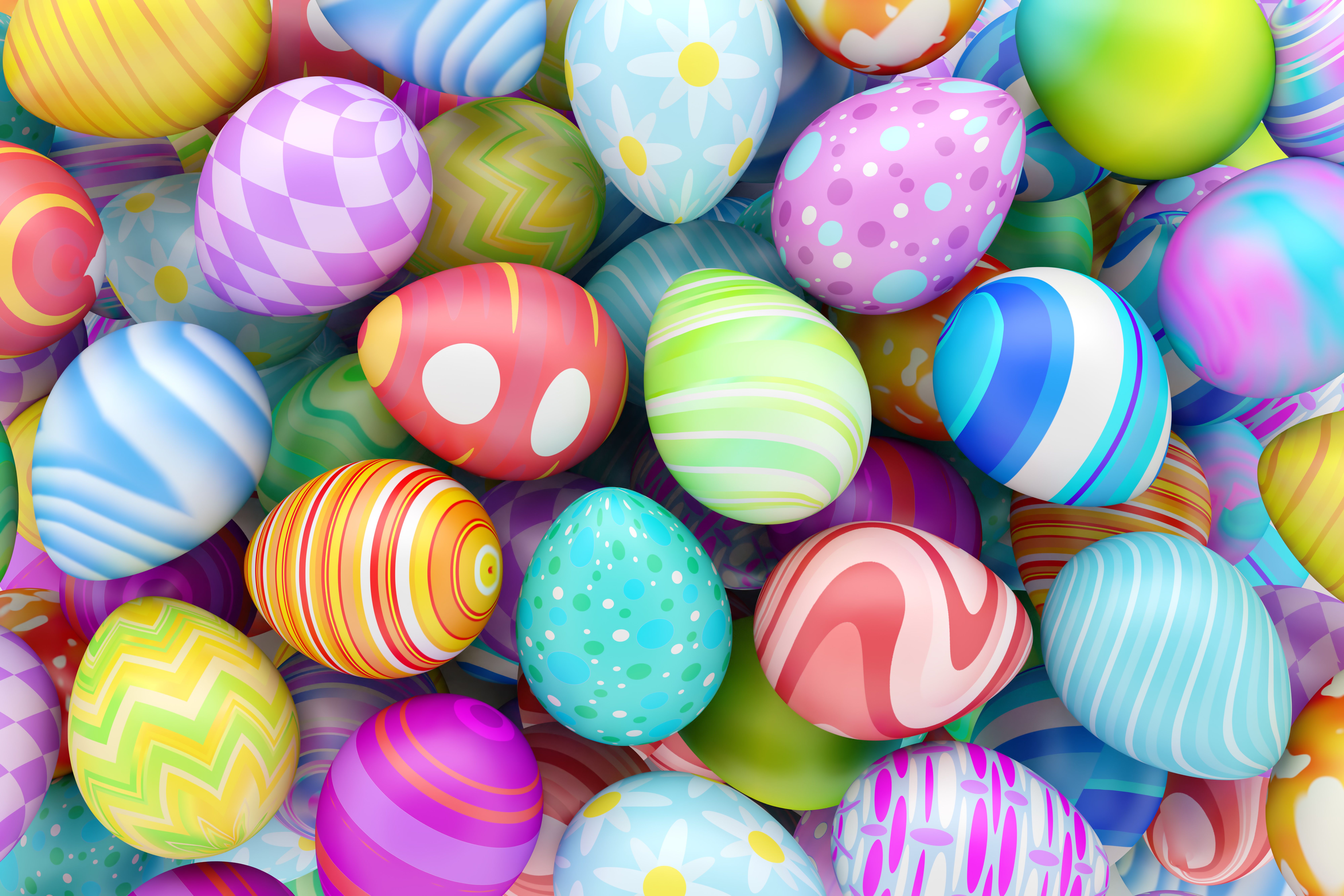 Pastel Easter Egg Wallpaper 2020