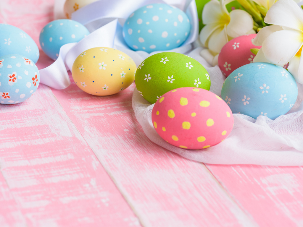 Colorful, easter eggs, design wallpaper, HD image, picture, background, f198f5