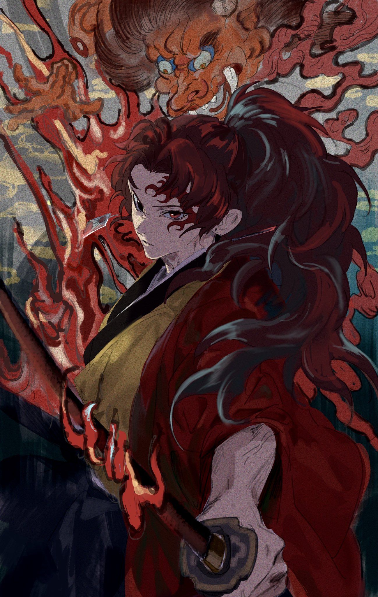 響凱（十二鬼月に戻りたい） on Twitter. Anime demon, Slayer anime, Slayer