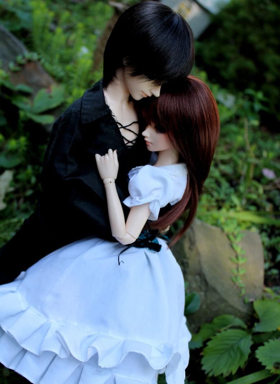 Cute Doll Couple Wallpaper Free Cute Doll Couple Background