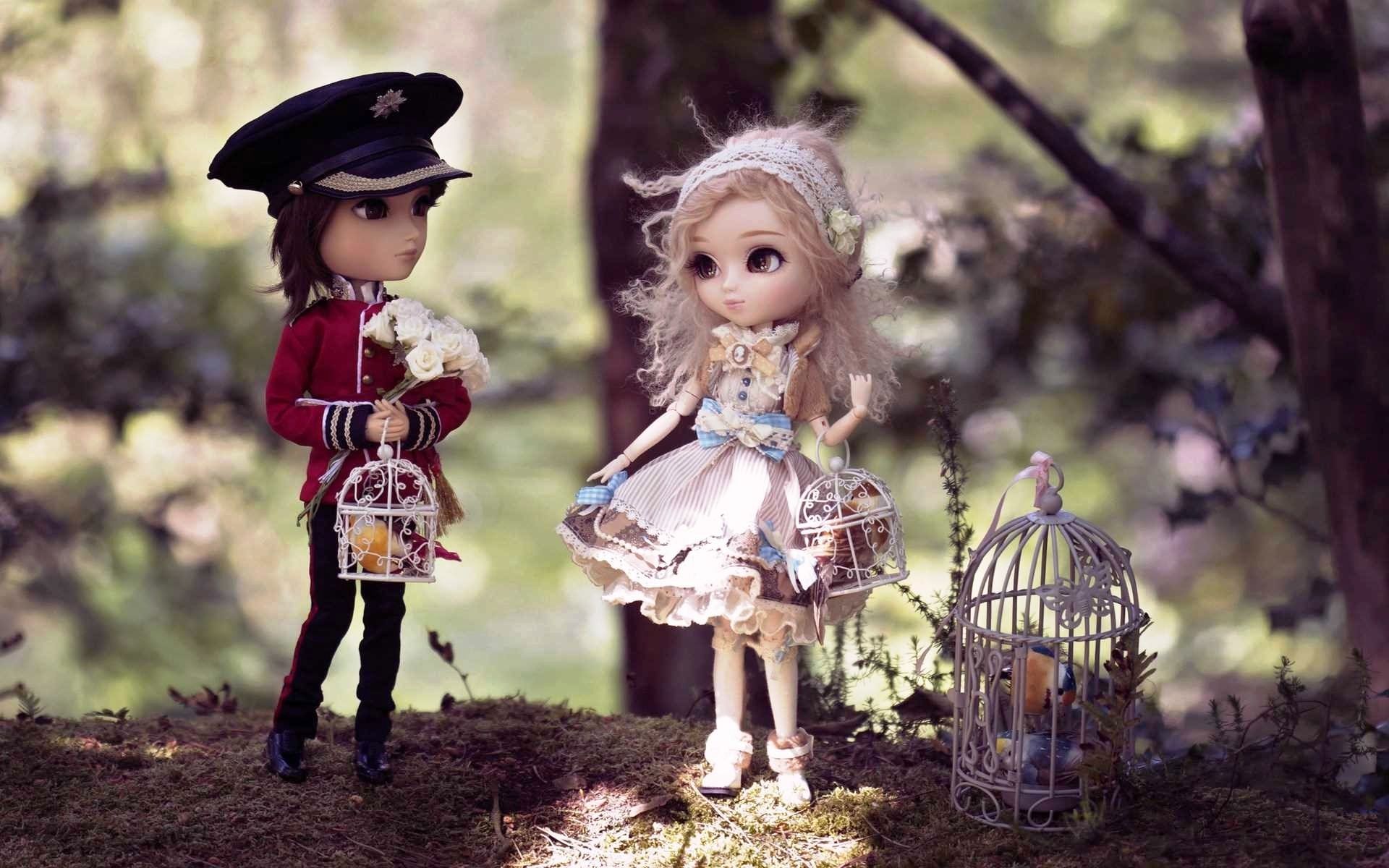 Couple Wallpaper Picture. Couples doll, Cute couple image, Cute dolls