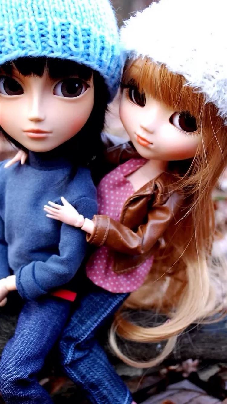 Couple Doll iPhone Wallpaper Free Download