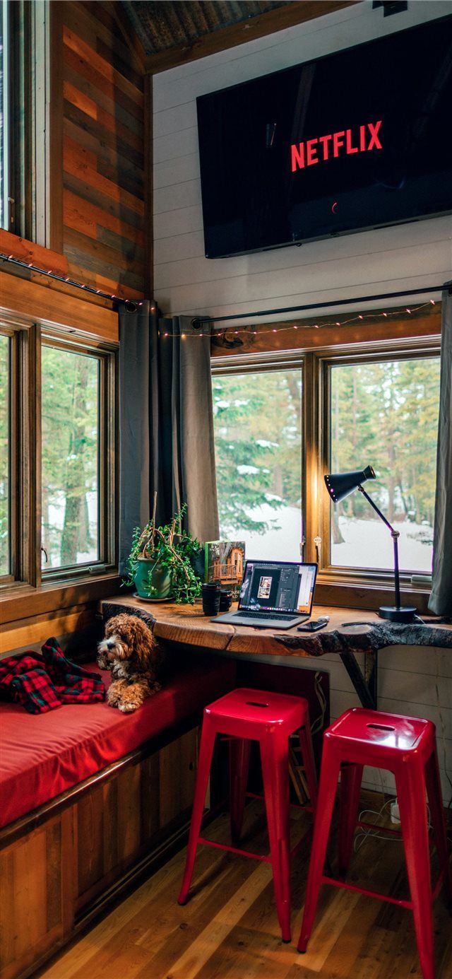 A Cozy Morning in the Treehouse iPhone X wallpaper. Cozy mornings, Cozy corner, Home