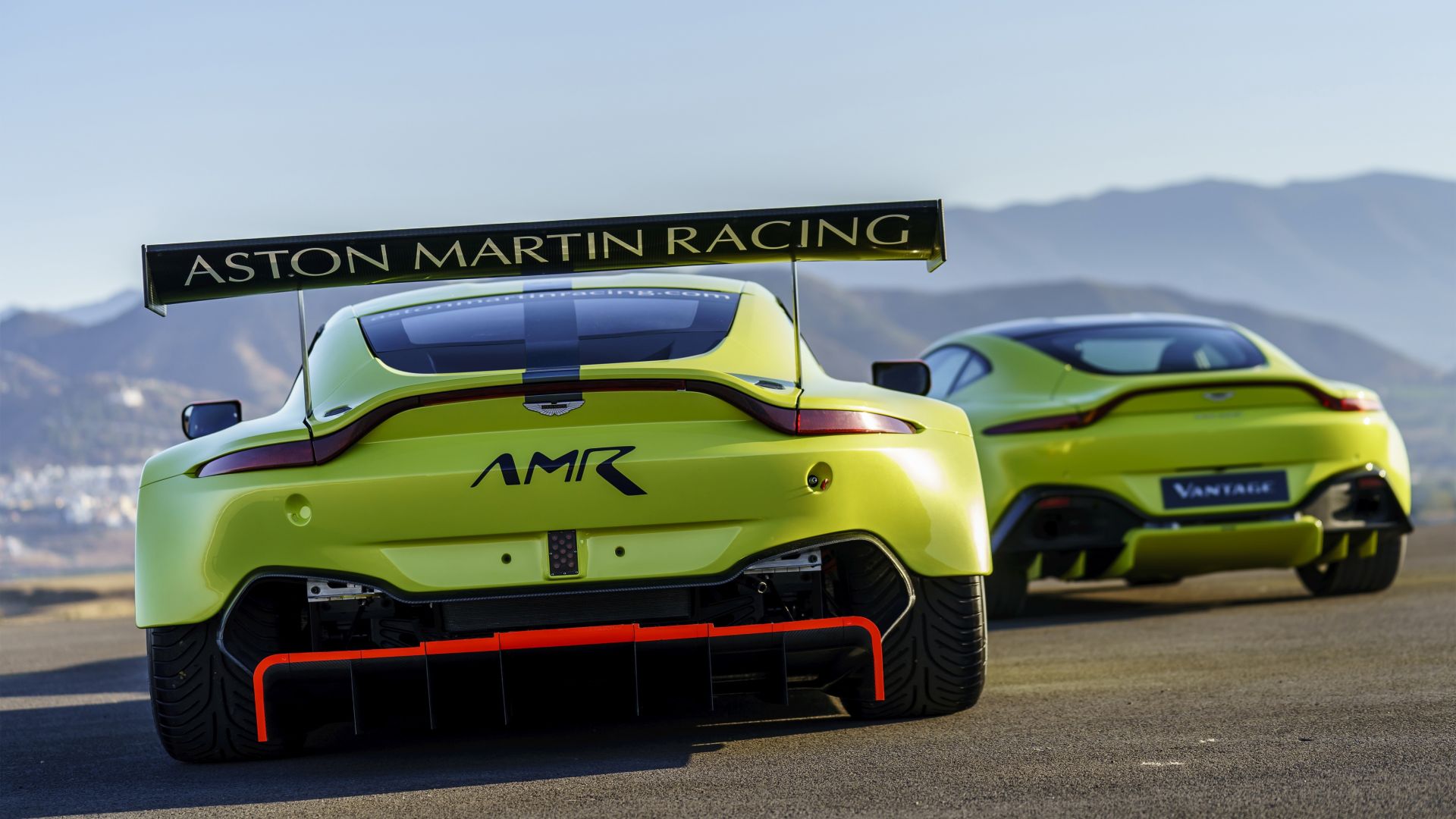 Racing cars, aston martin, rear wallpaper, HD image, picture, background, 006cdd