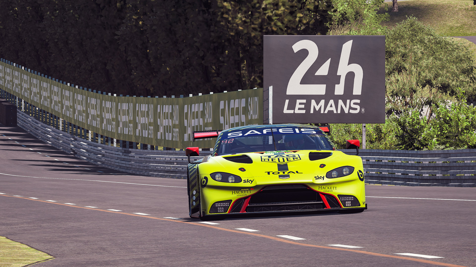 Aston Martin Racing finishes second in Le Mans 24 Virtual