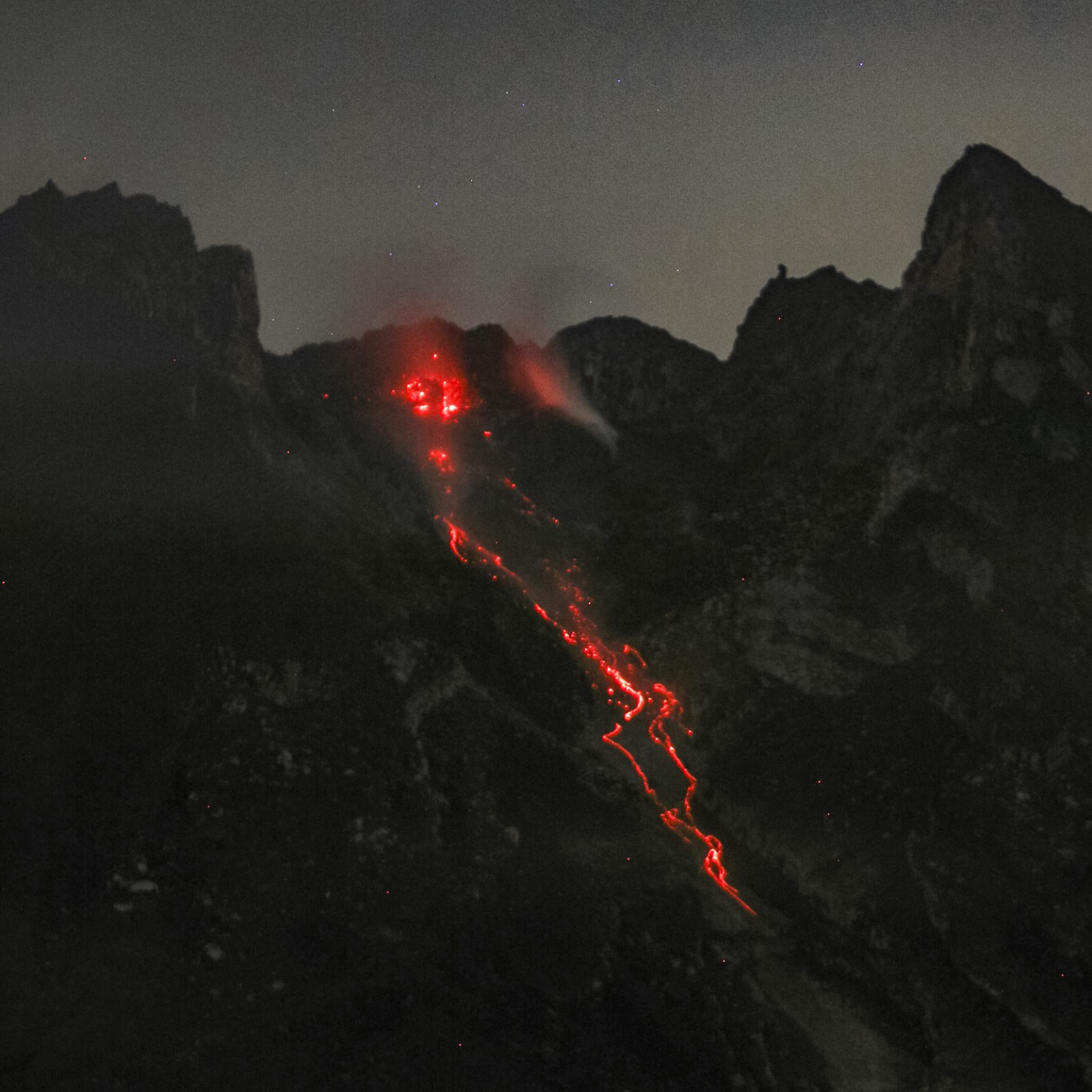 Mount Merapi, Indonesia's Most Active Volcano, Erupts, Sending Ash Over 500 Feet Into