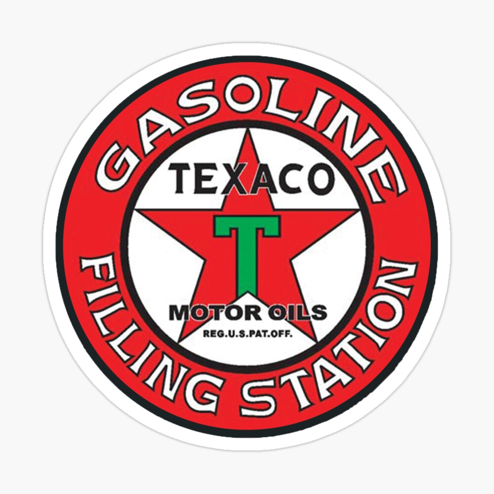 Vintage Texaco Gasoline Filling Station 00160 Magnet