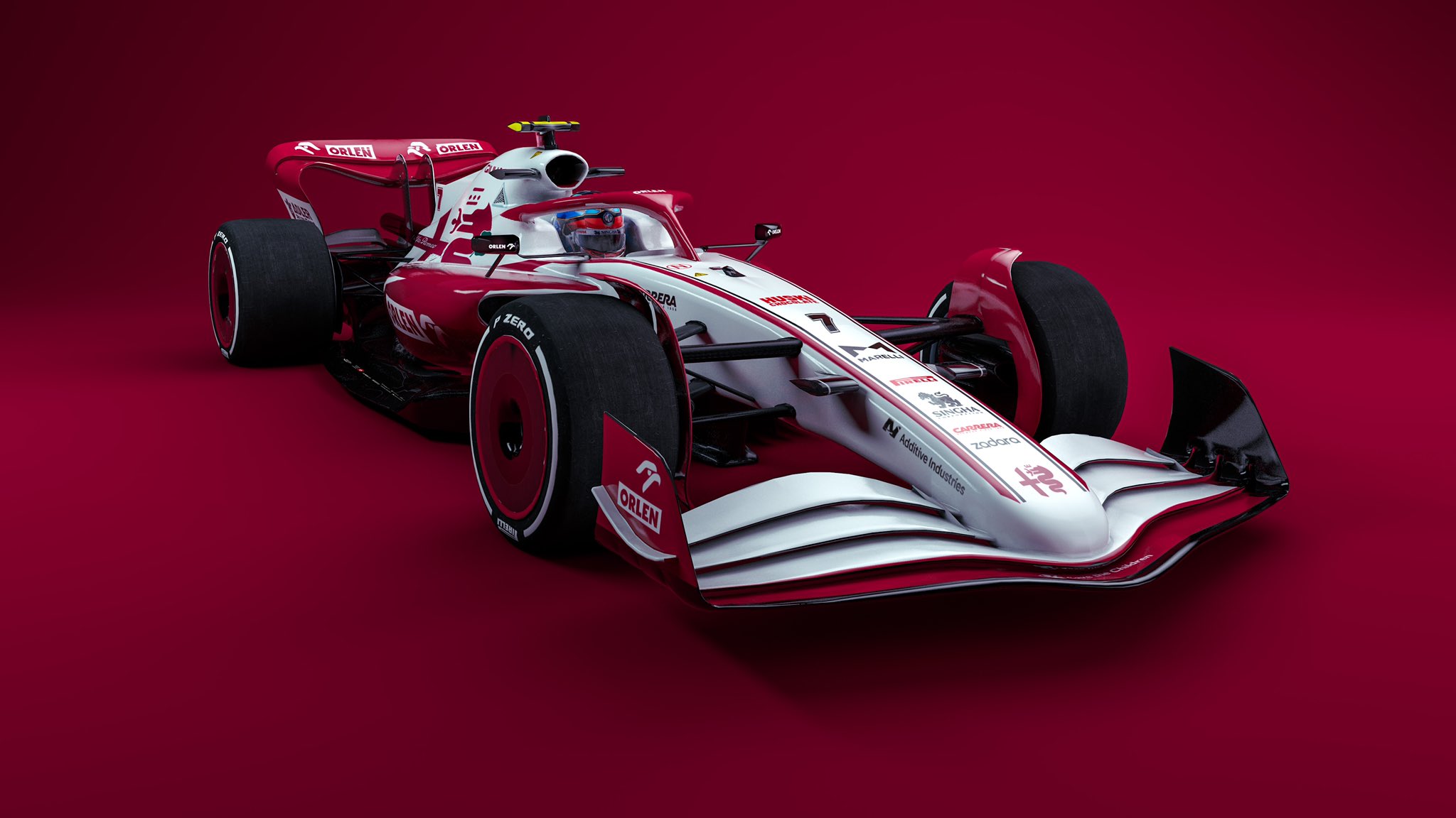 Alfa Romeo F1 Team ORLEN livery + 2022 model =
