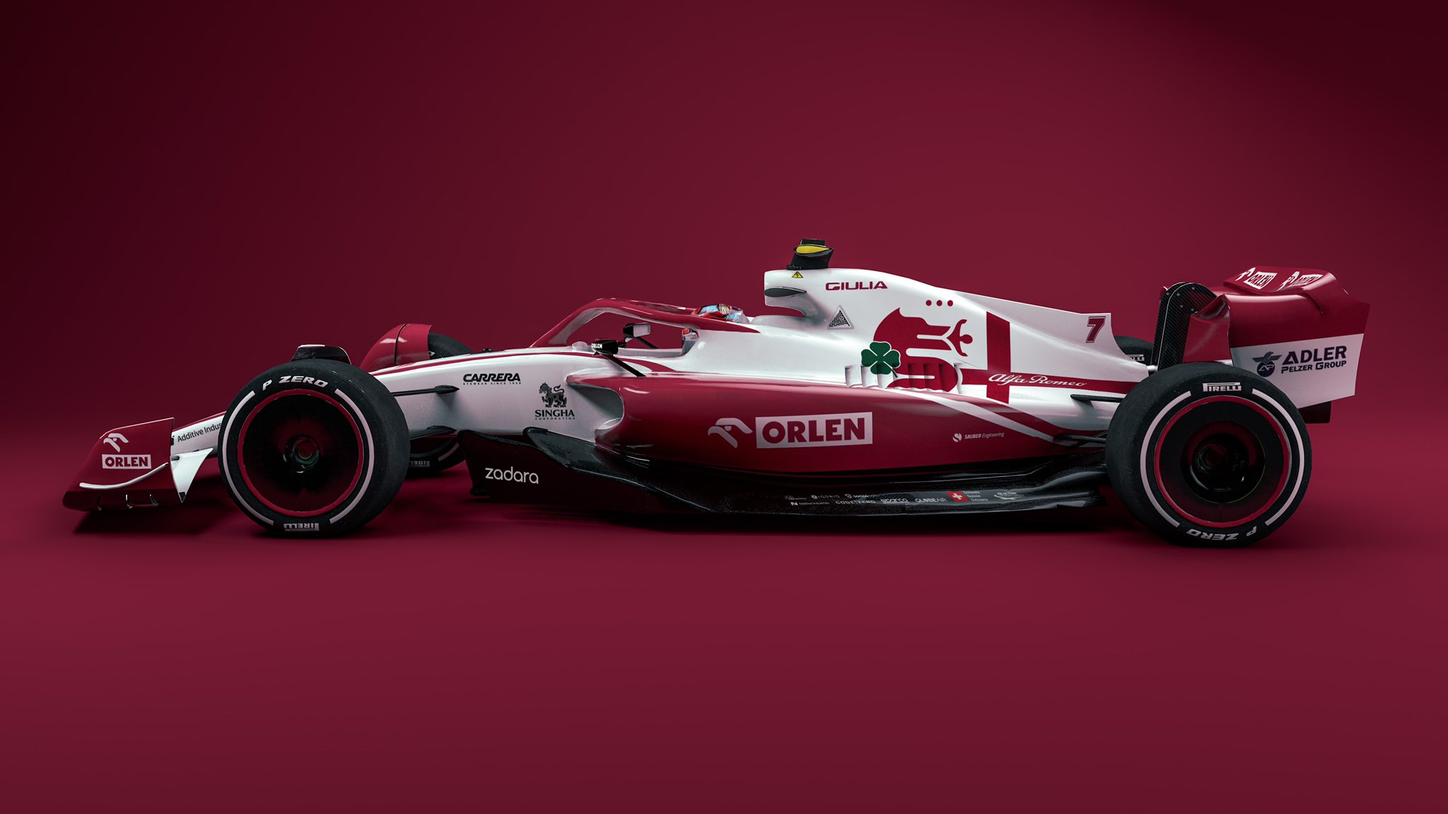 Alfa Romeo F1 Team ORLEN livery + 2022 model =