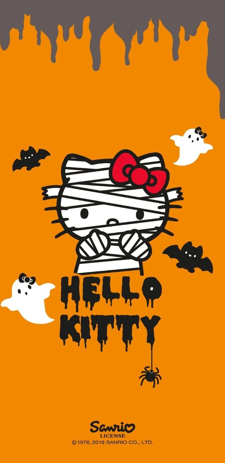 Hello Kitty Scary Halloween Wallpaper. Hello kitty halloween, Hello kitty halloween wallpaper, Hello kitty items