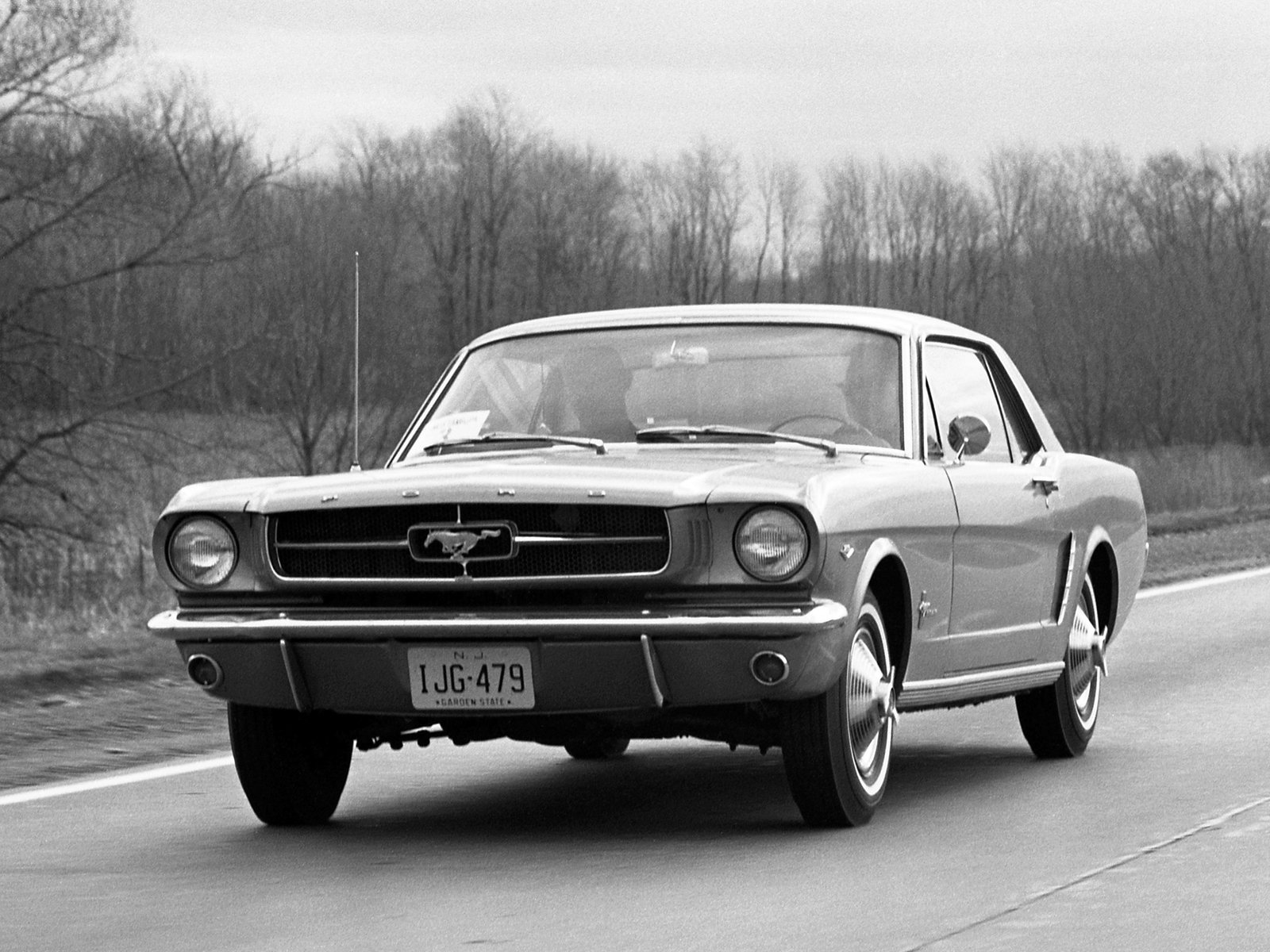 1964, Ford, Mustang, Coupe Wallpaper HD / Desktop and Mobile Background