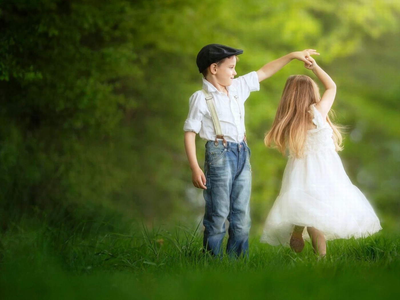 A Cute Little Dance Photography HD Wallpaper Cute Baby Love Couple Wallpaper & Background Download
