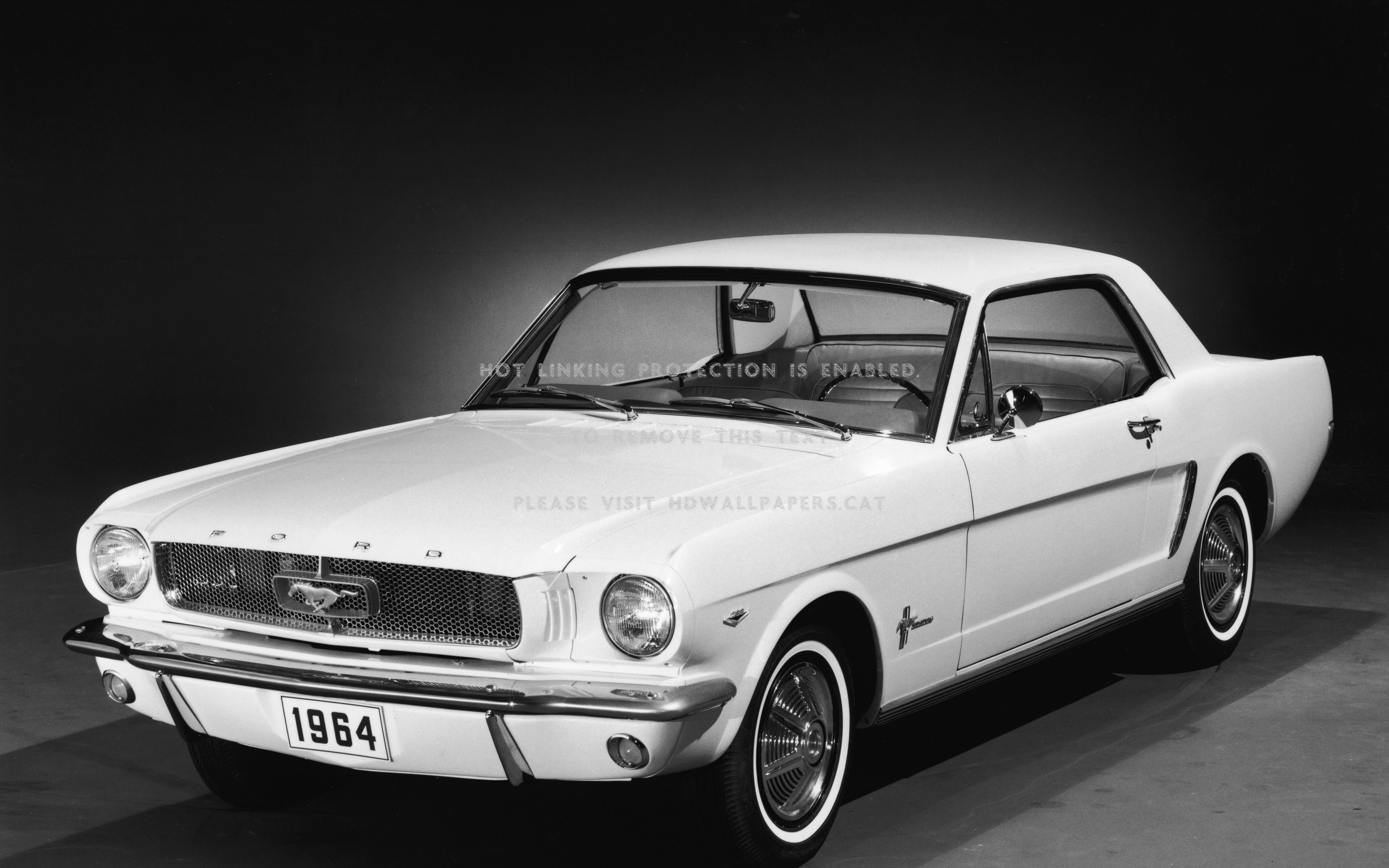 ford mustang white car