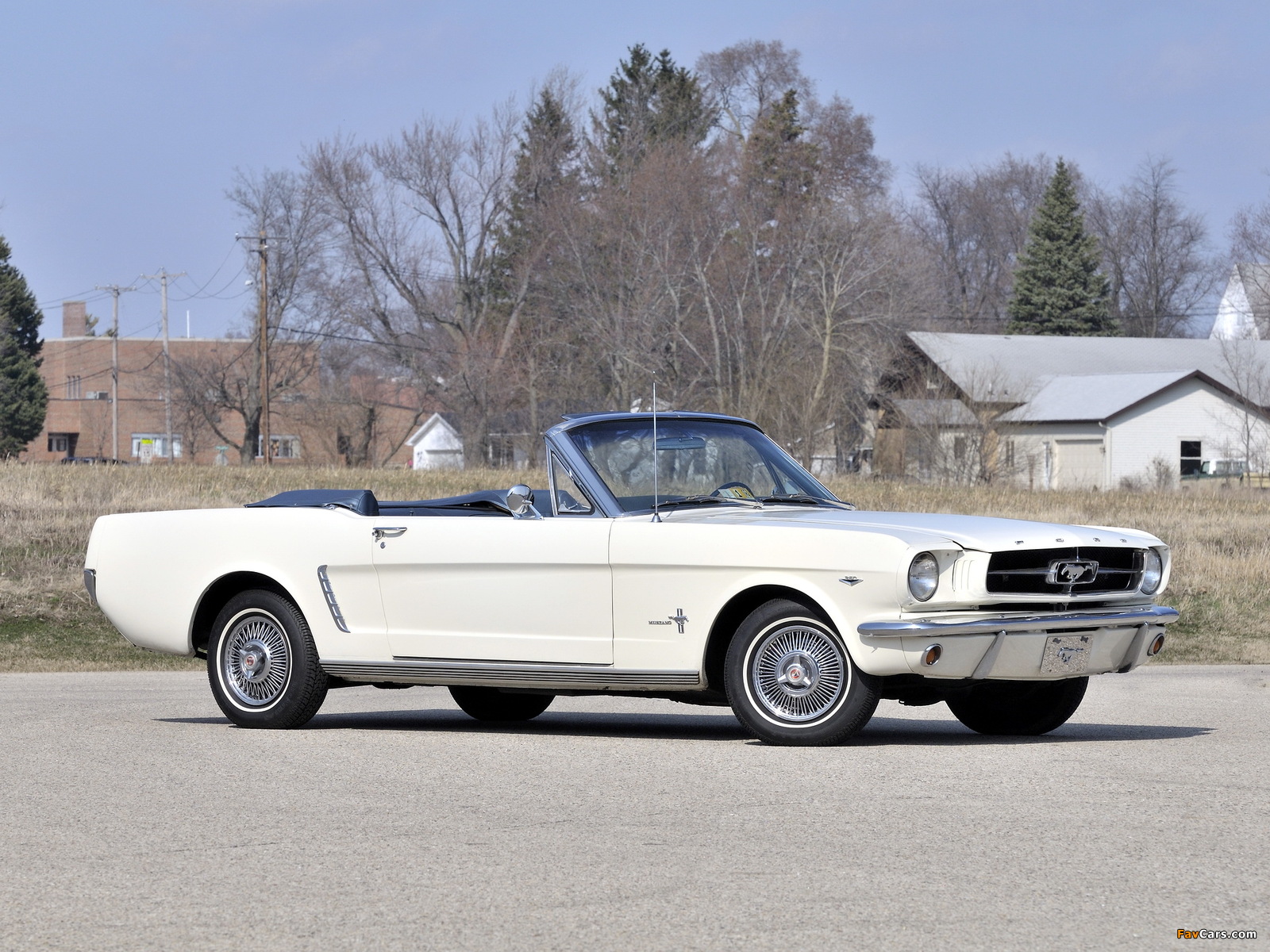 Mustang Convertible 1964 wallpaper (1600x1200)