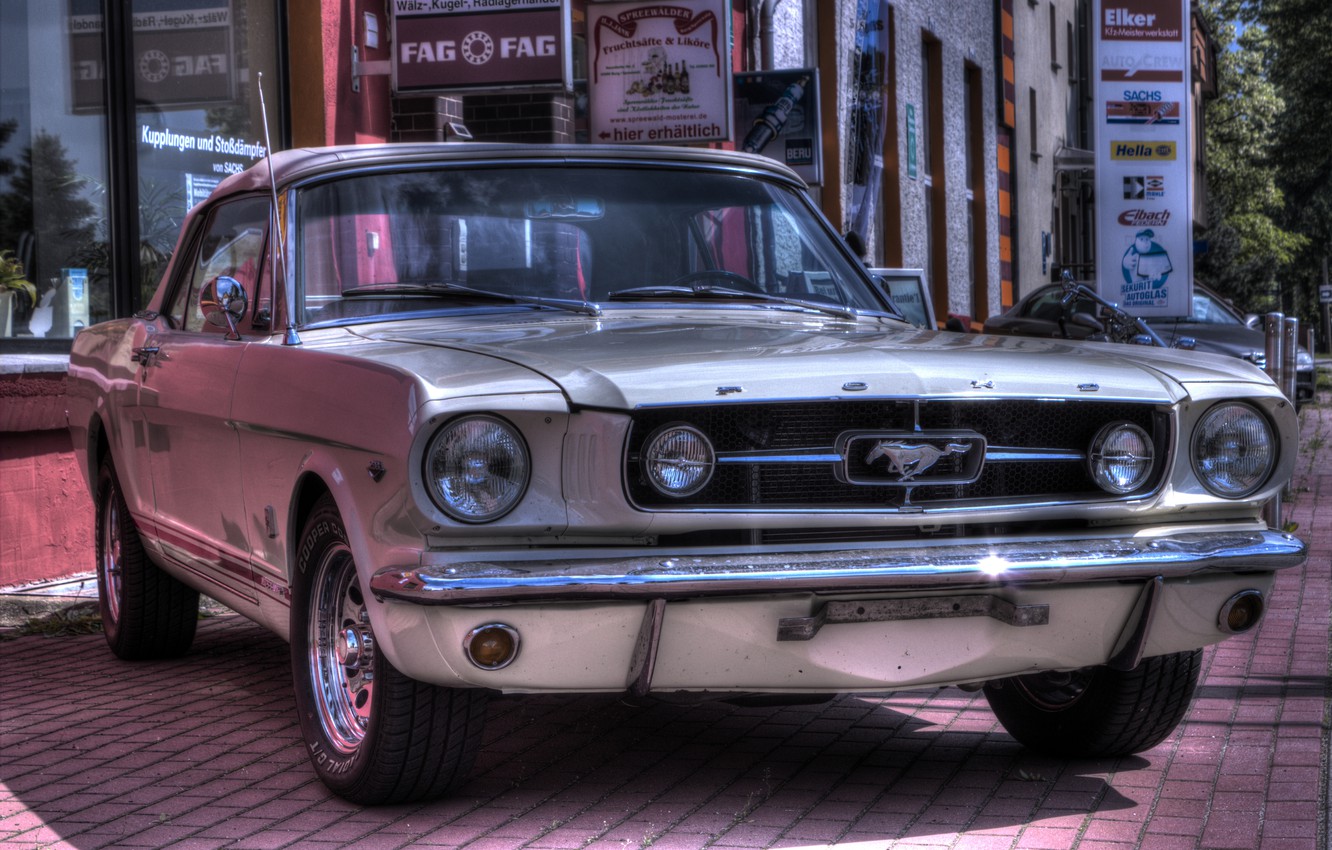 Wallpaper Ford Mustang, 1964, Muscle Car image for desktop, section ford