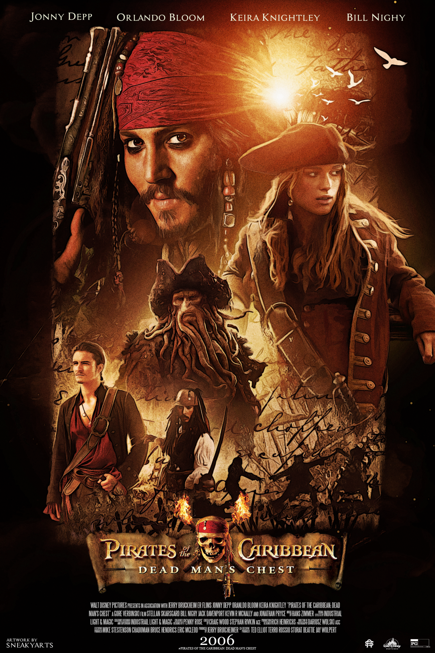 Pirates of the Caribbean: Dead Man's Chest. Pirates of the caribbean, Pirates, Johnny depp movies