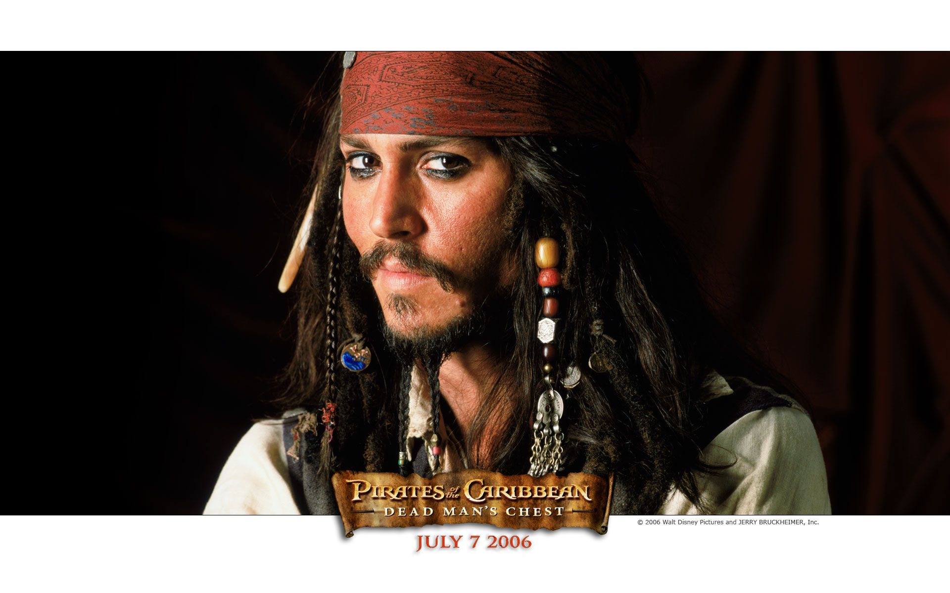 Movie Photo: Pirates of the Caribbean: Dead Man's Chest Wallpaper. Johnny depp, Captain jack sparrow, Captain jack