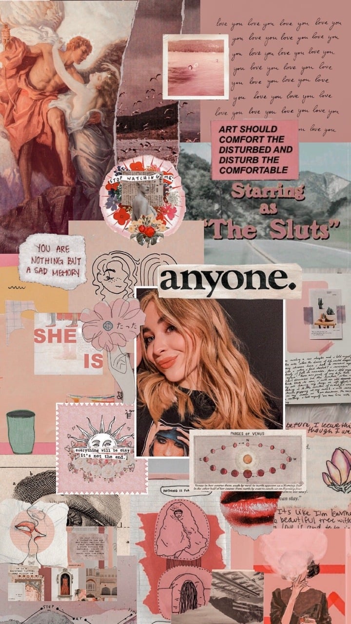 Sabrina Carpenter Collage Wallpapers - Wallpaper Cave